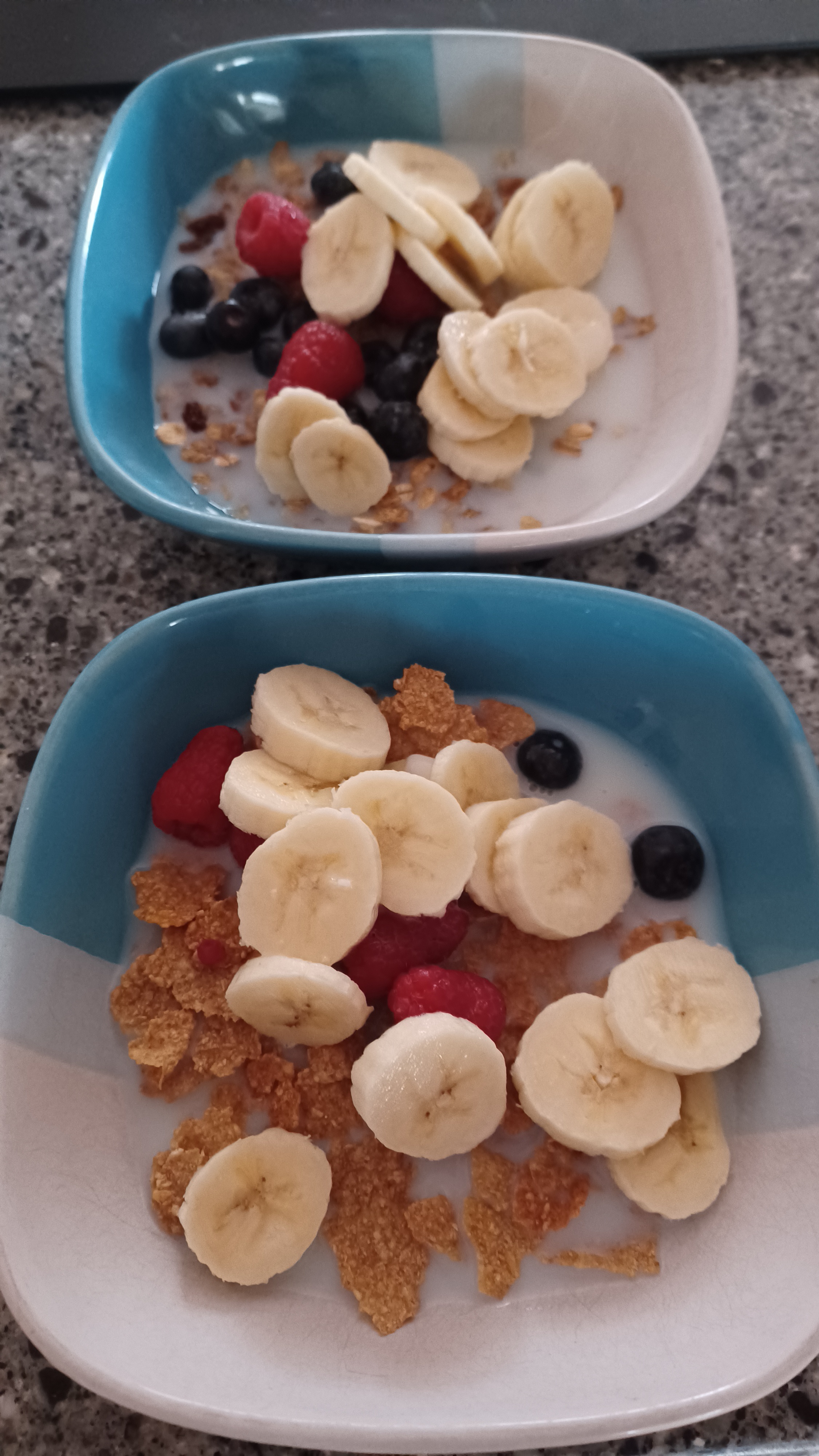Delicious Fruit Meets Crunchy Cereal