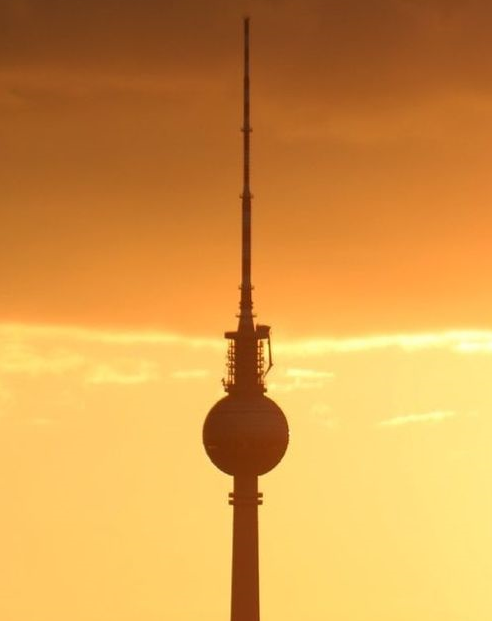 Captivating Sunset Over Berlin