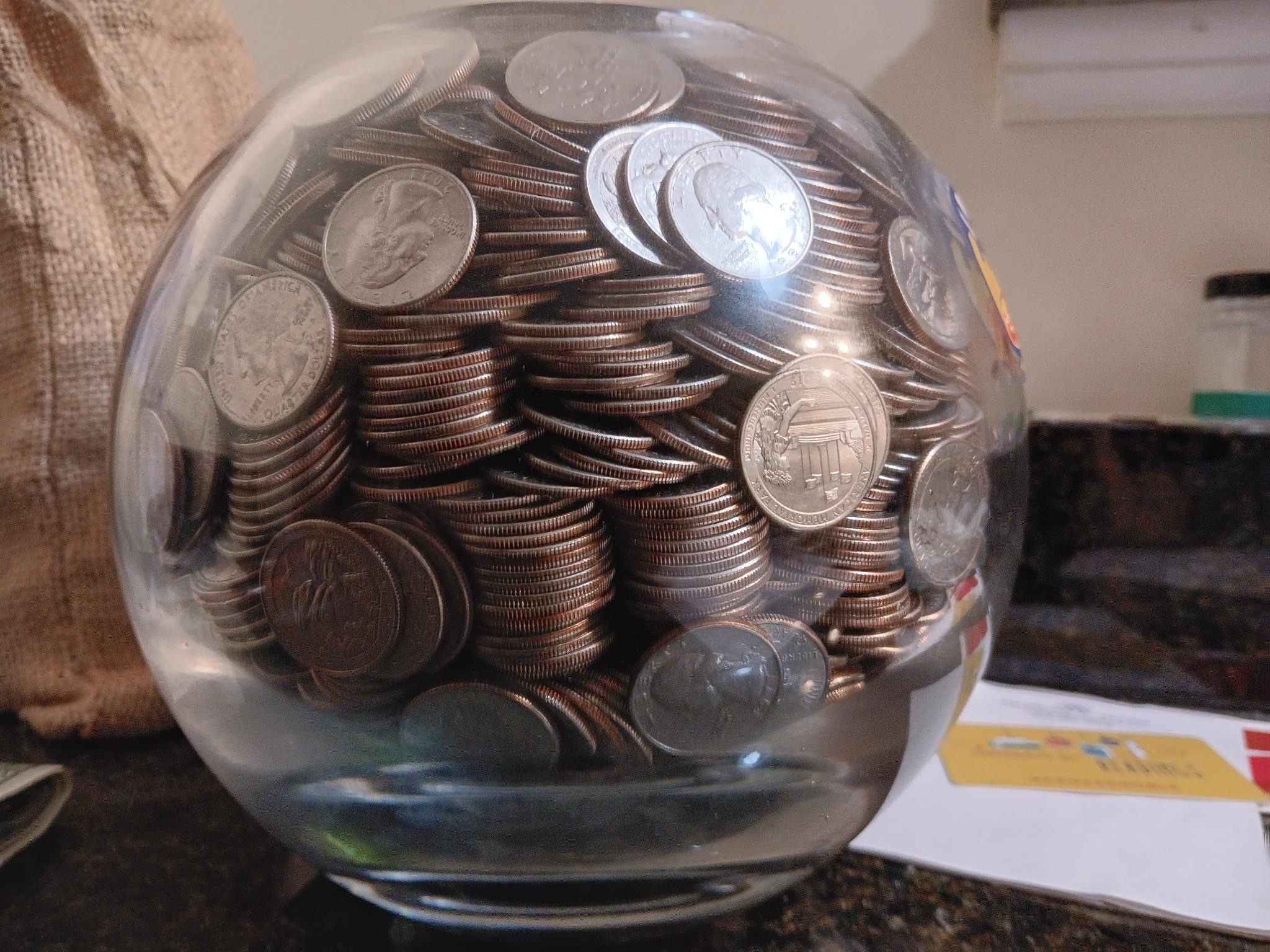 A Creative Coin Bowl: Where Change Meets Art