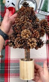 Crafting a Pine Cone Christmas Tree: A Festive DIY Adventure