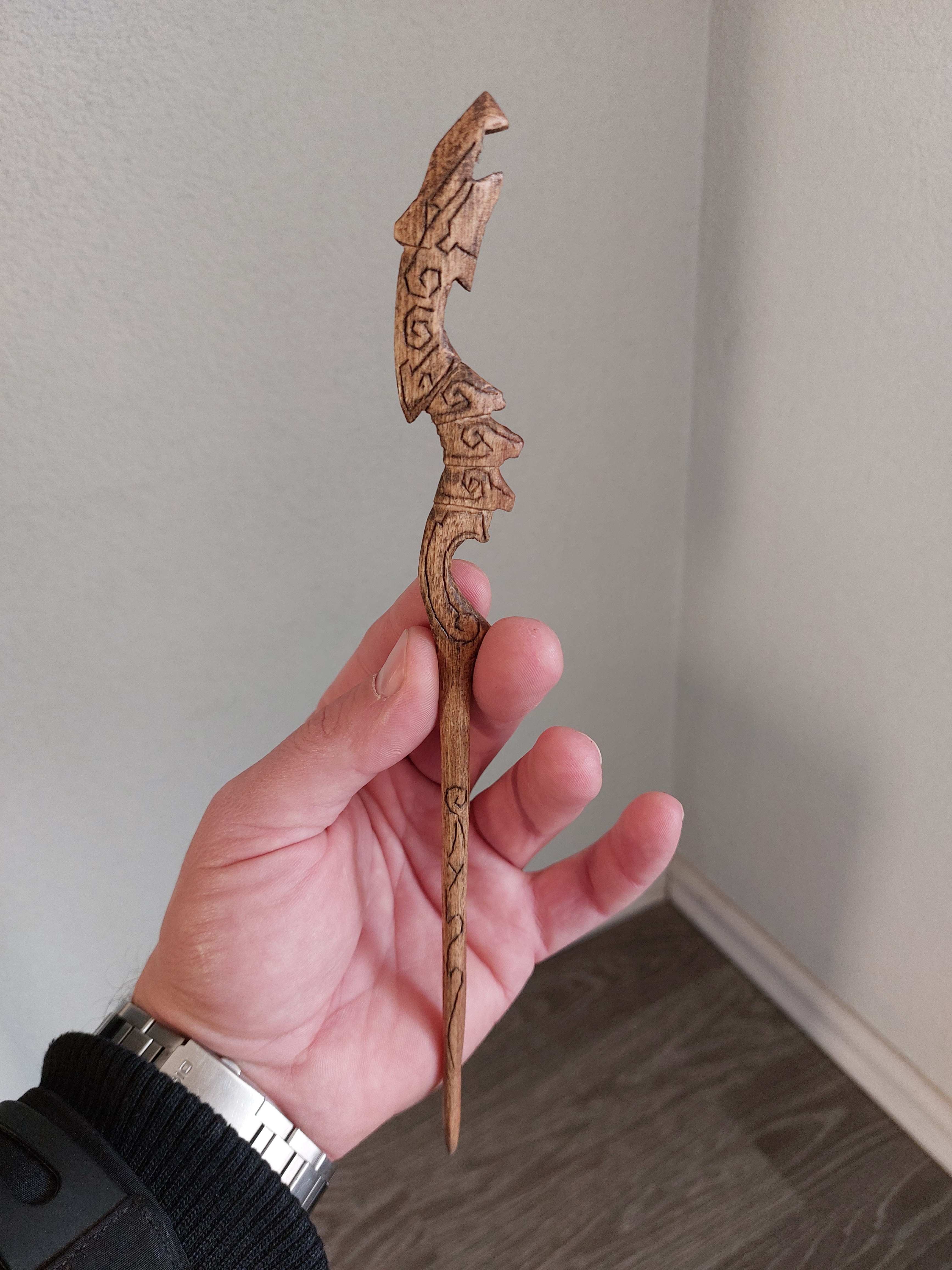I Designed a Hairpin Inspired by Skyrim's Enchanting World