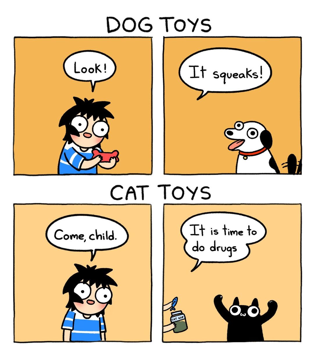 Cats Encouraging a Wild Lifestyle: Do Drugs!