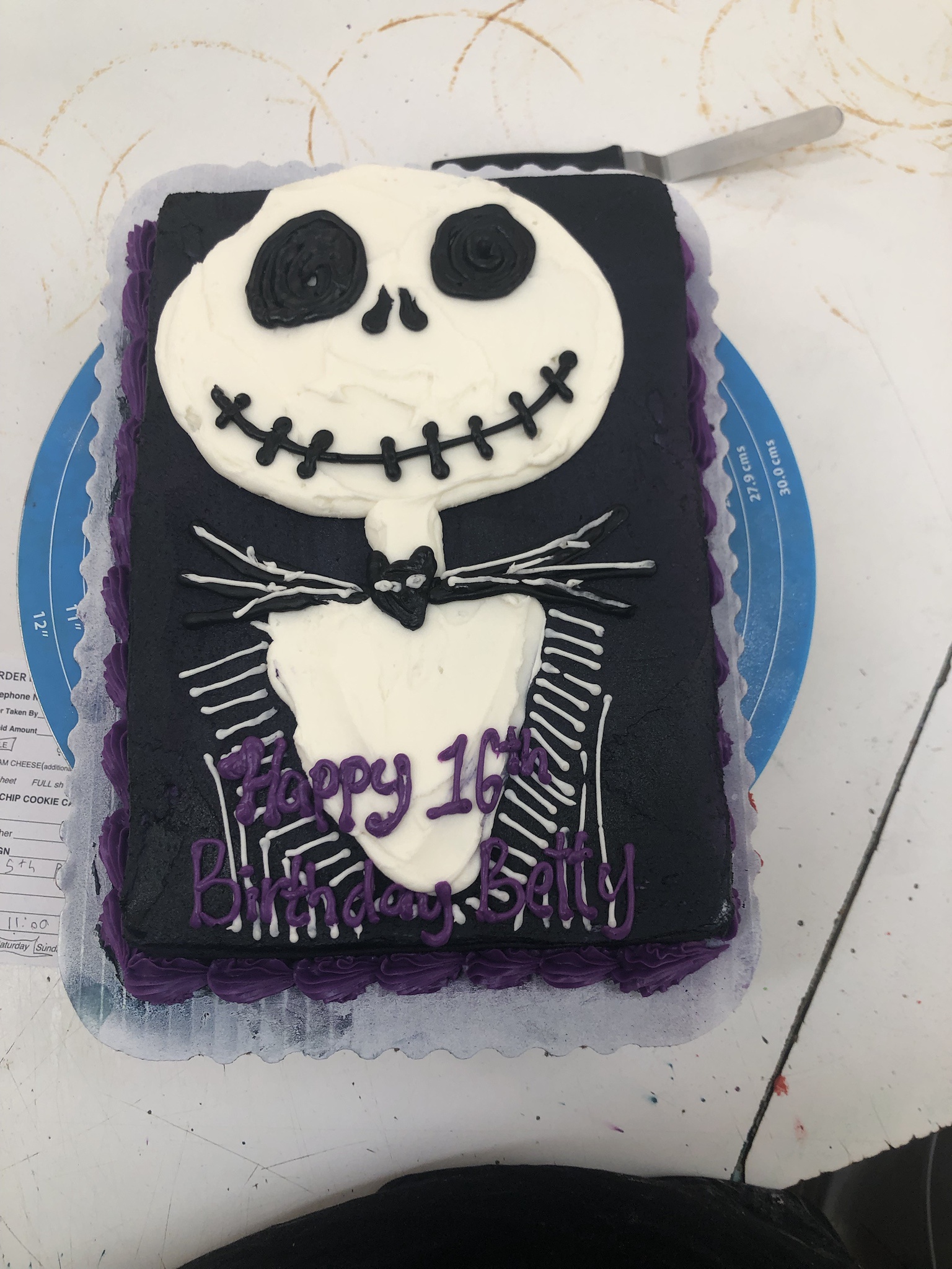 A Spooktacular Jack Skellington Cake Creation