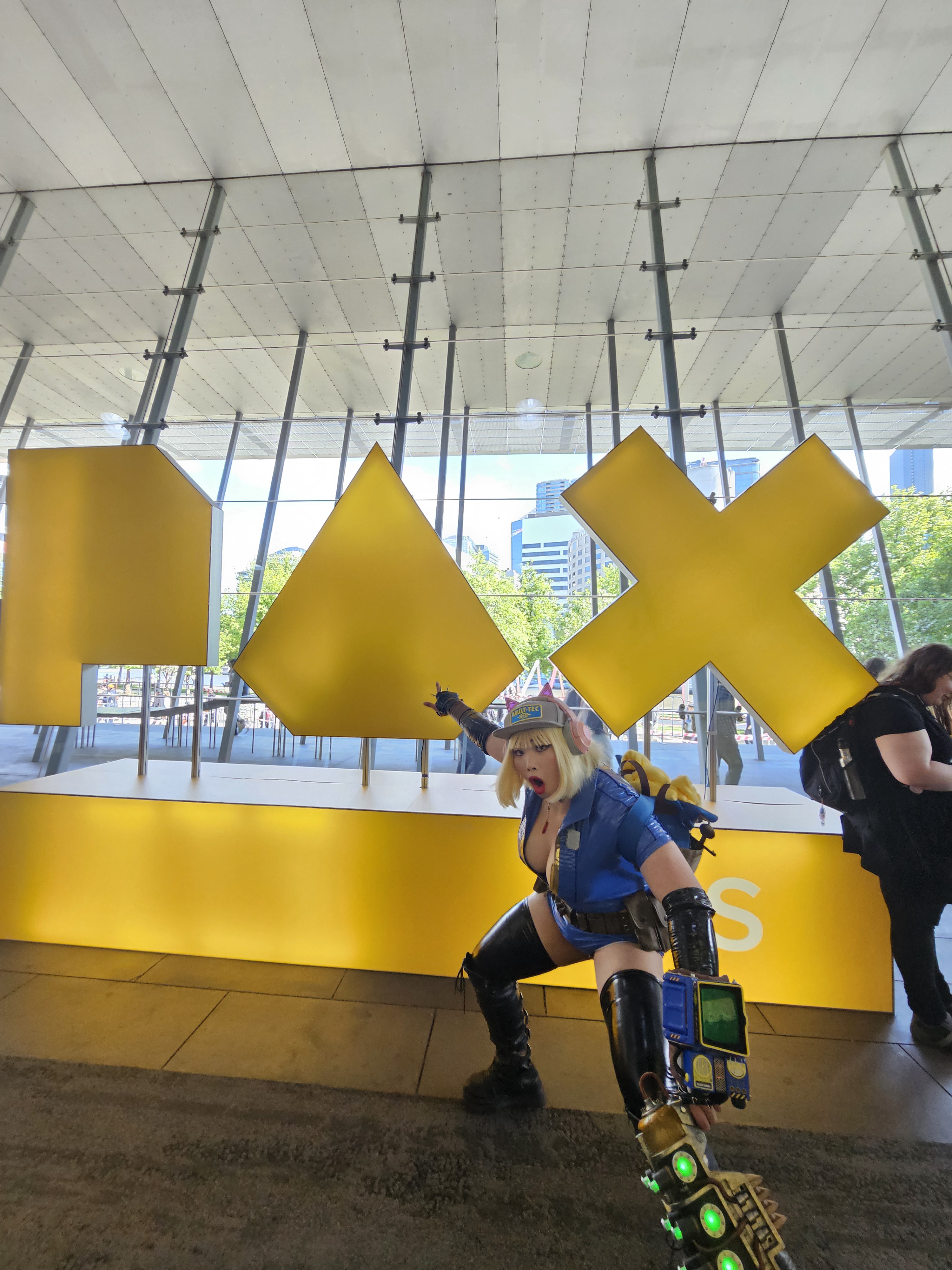 PAX Aus 2024: Day 1 Fallout Vault Girl Cosplay Highlights