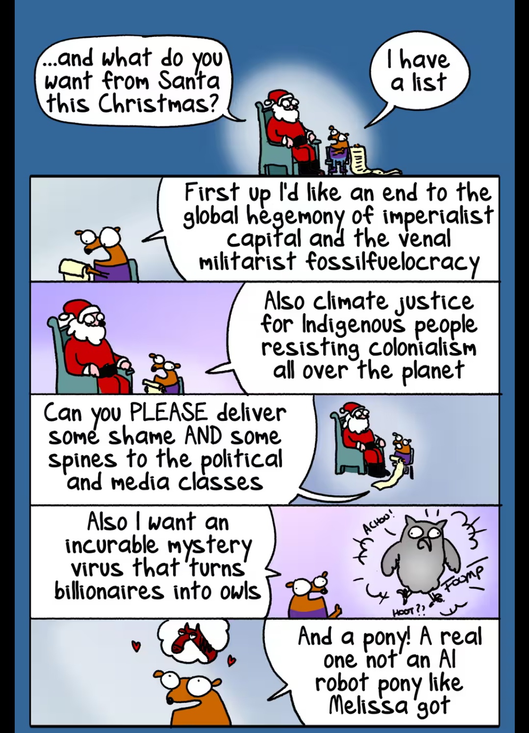 The First Dog on the Moon: Christmas 2024 Edition