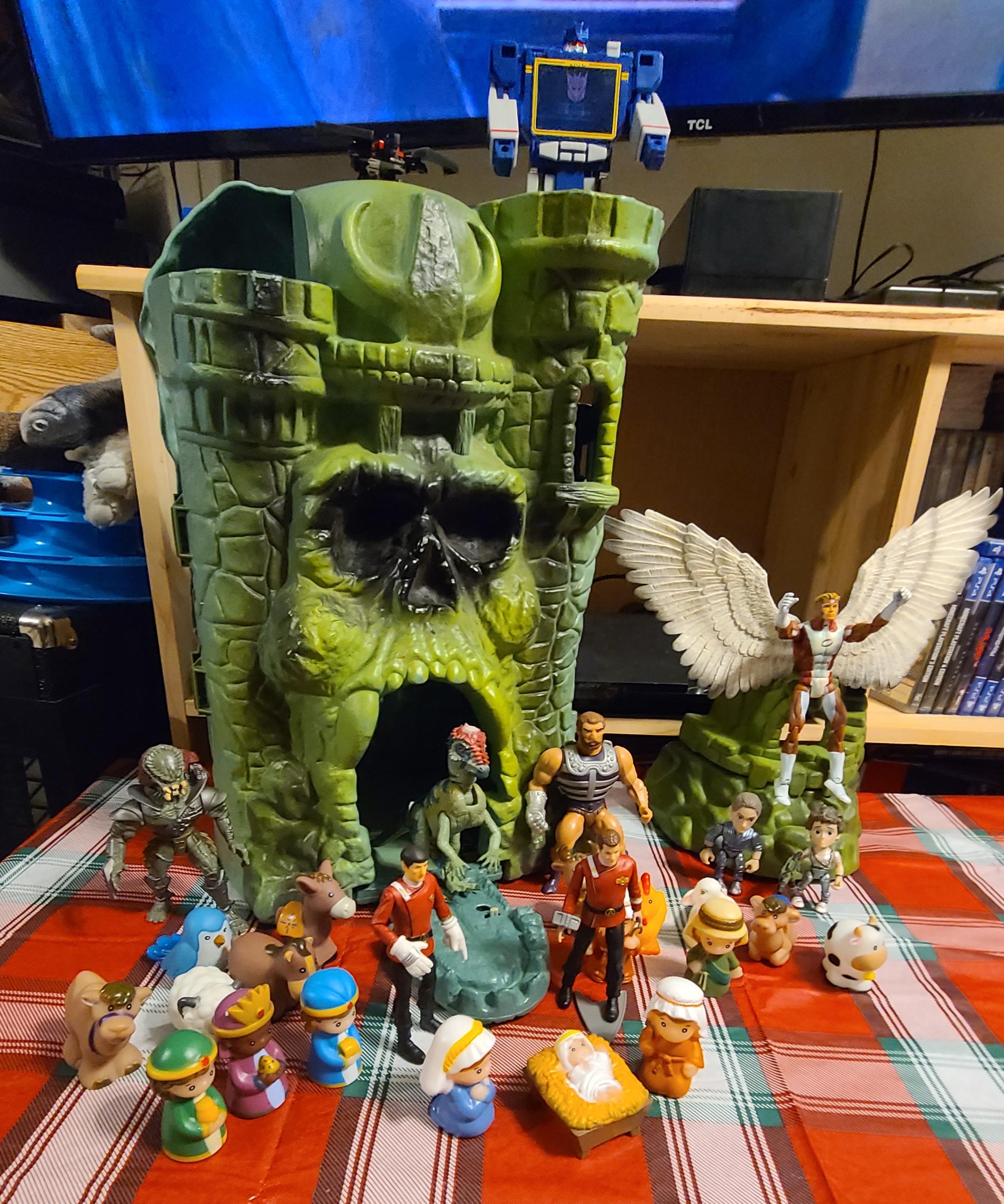 My Holiday Nativity Scene is Coming Together Perfectly
