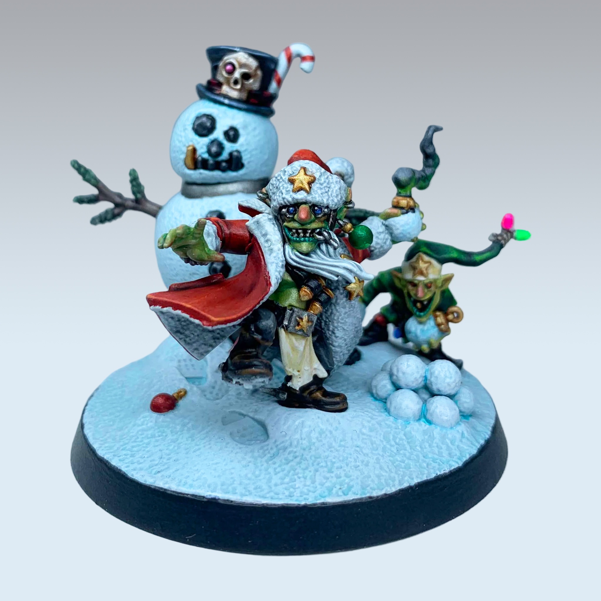 The Unstoppable Red Gobbo and His Snowy Monster