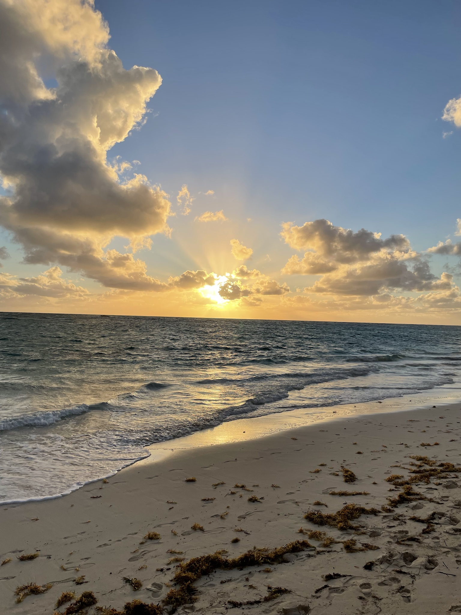 Breathtaking Sunrise Over the Dominican Republic