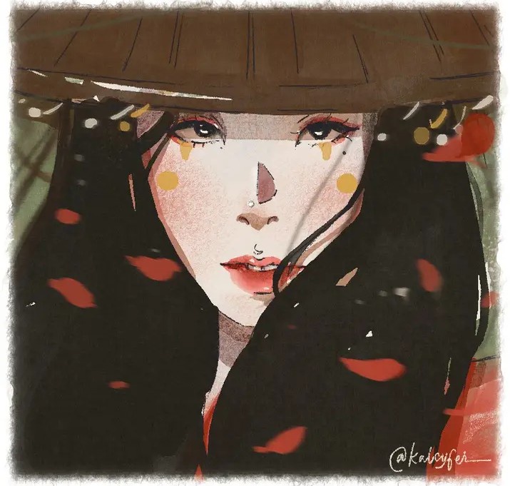 Stunning Watercolor Portrait Captures the Essence of Art