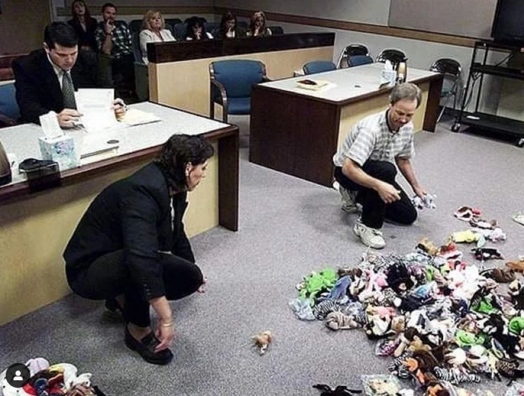 The Great Beanie Baby Showdown: A Divorcing Couple's Court Battle, 1999