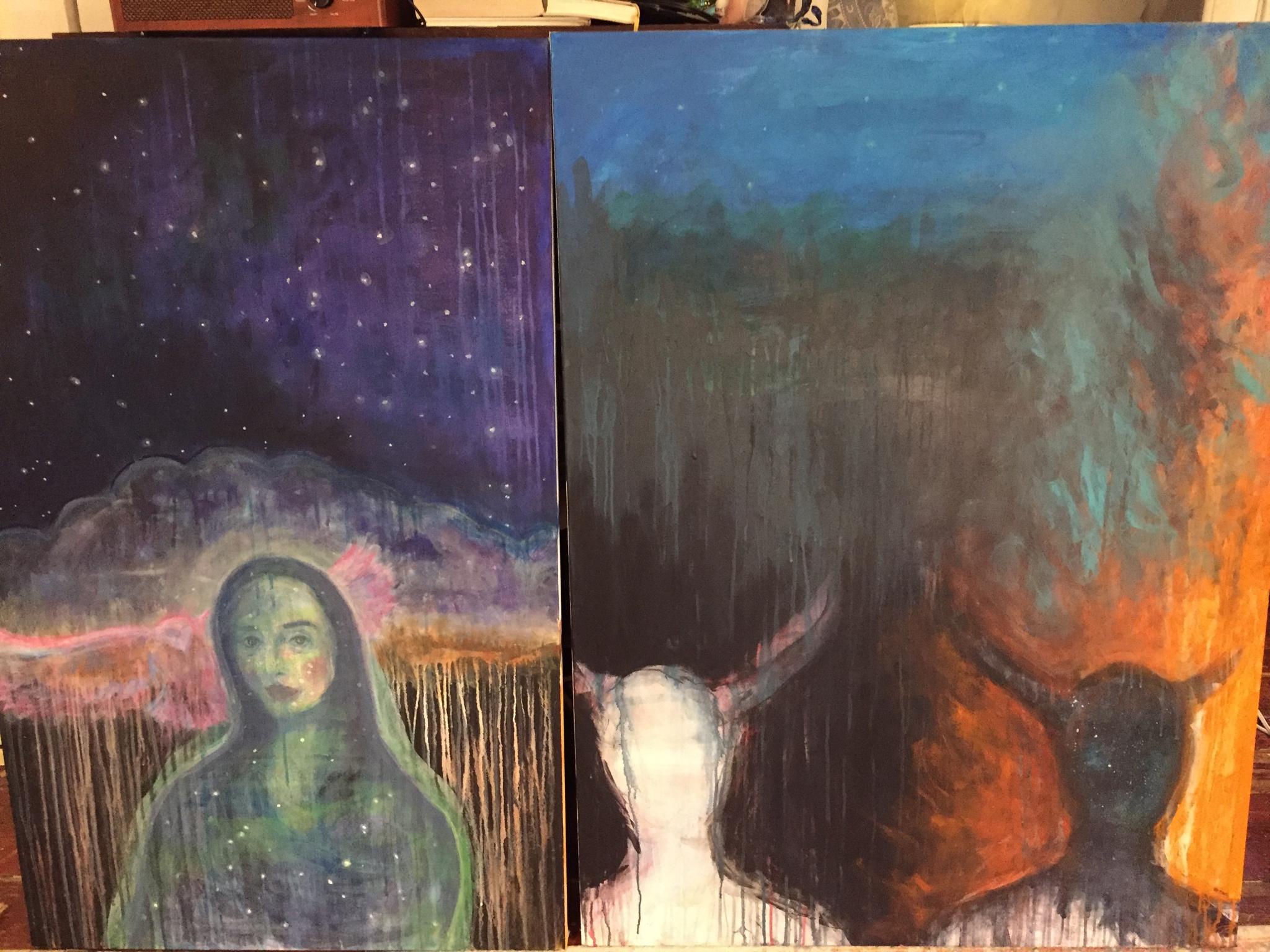 A Glimpse at My Artistic Journey: Older Paintings