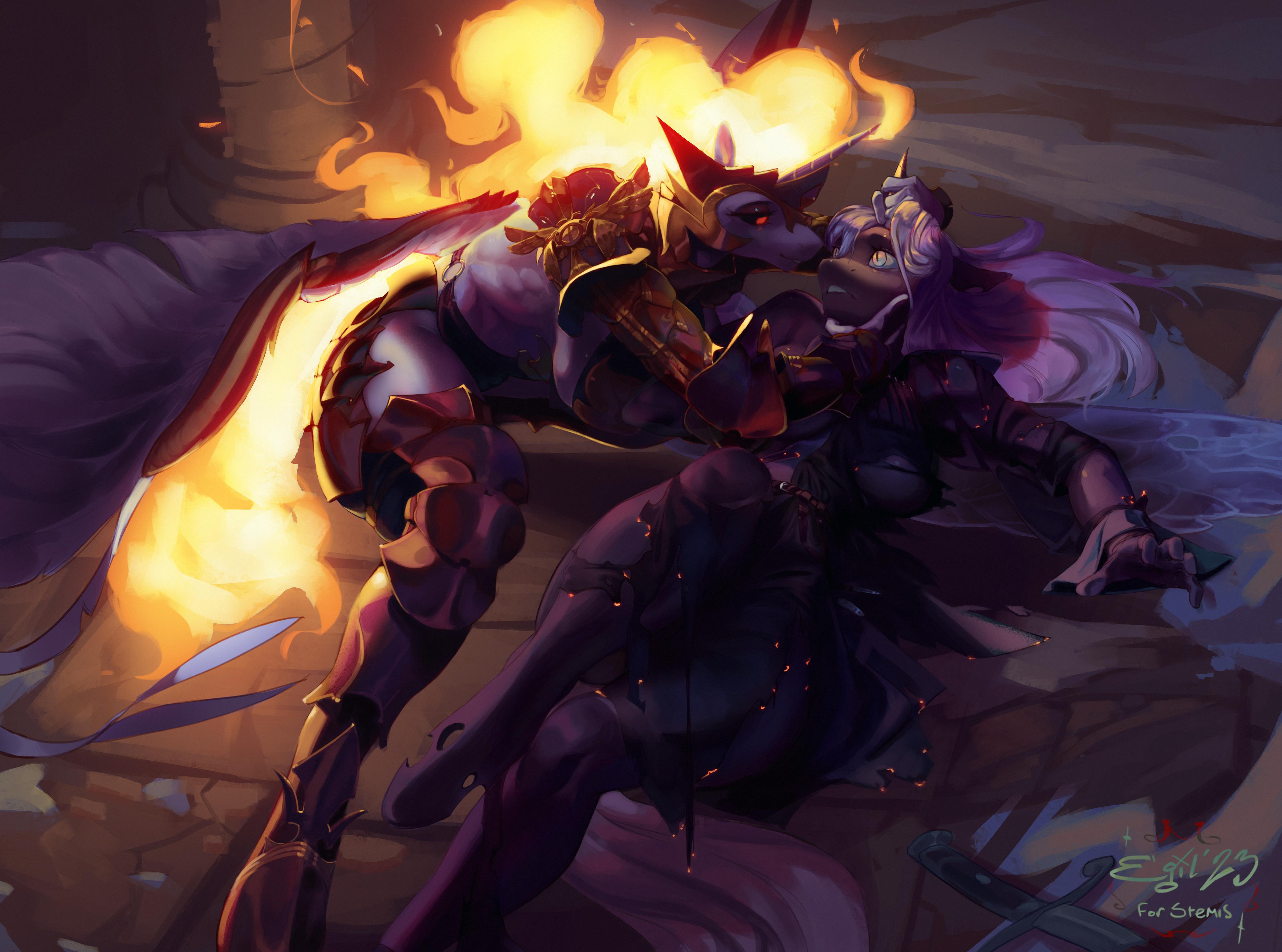 Stay calm, sister. Remember, victory was always destined for just one of us.