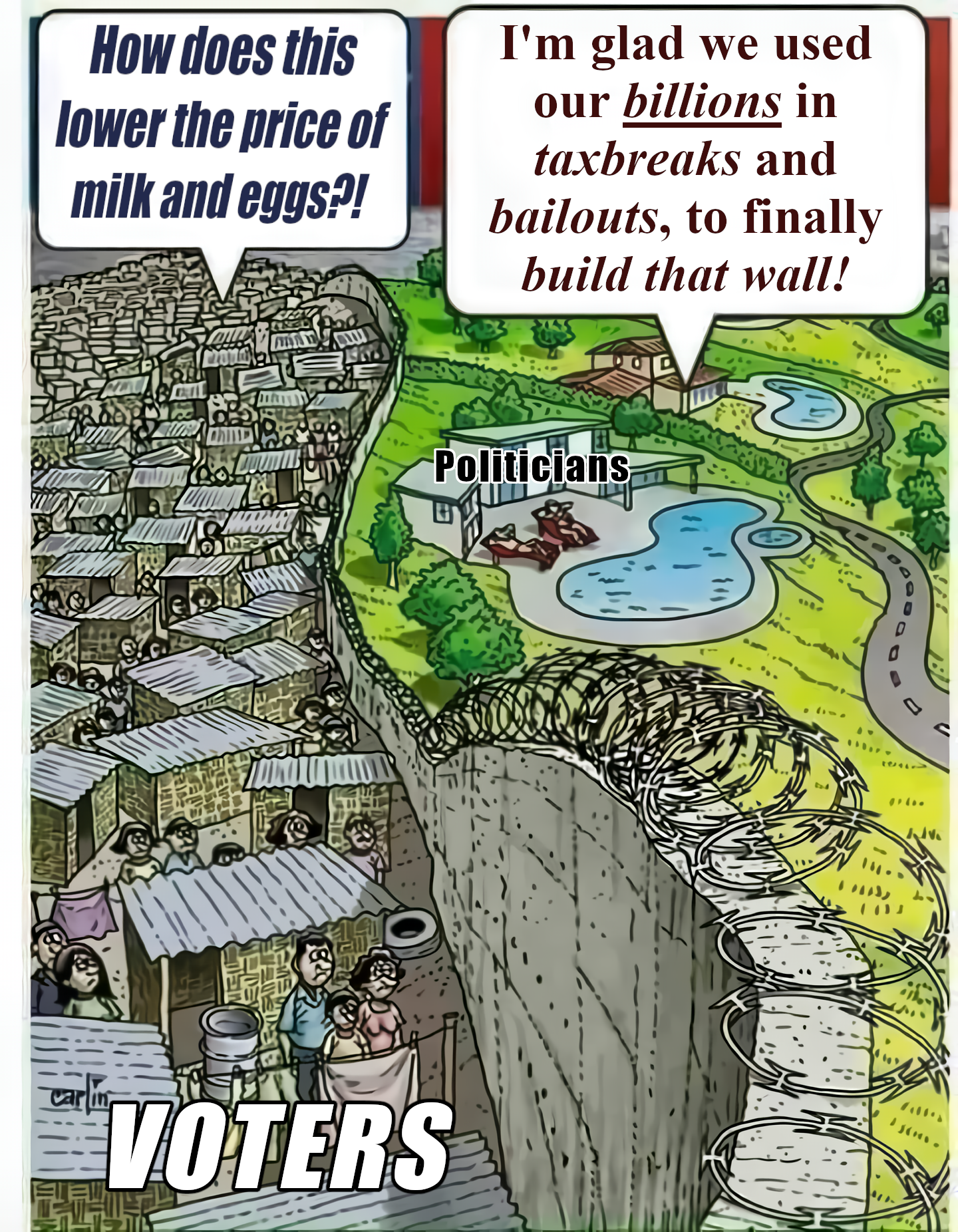 The Political Divide: The Wall They’ve Built in 2025