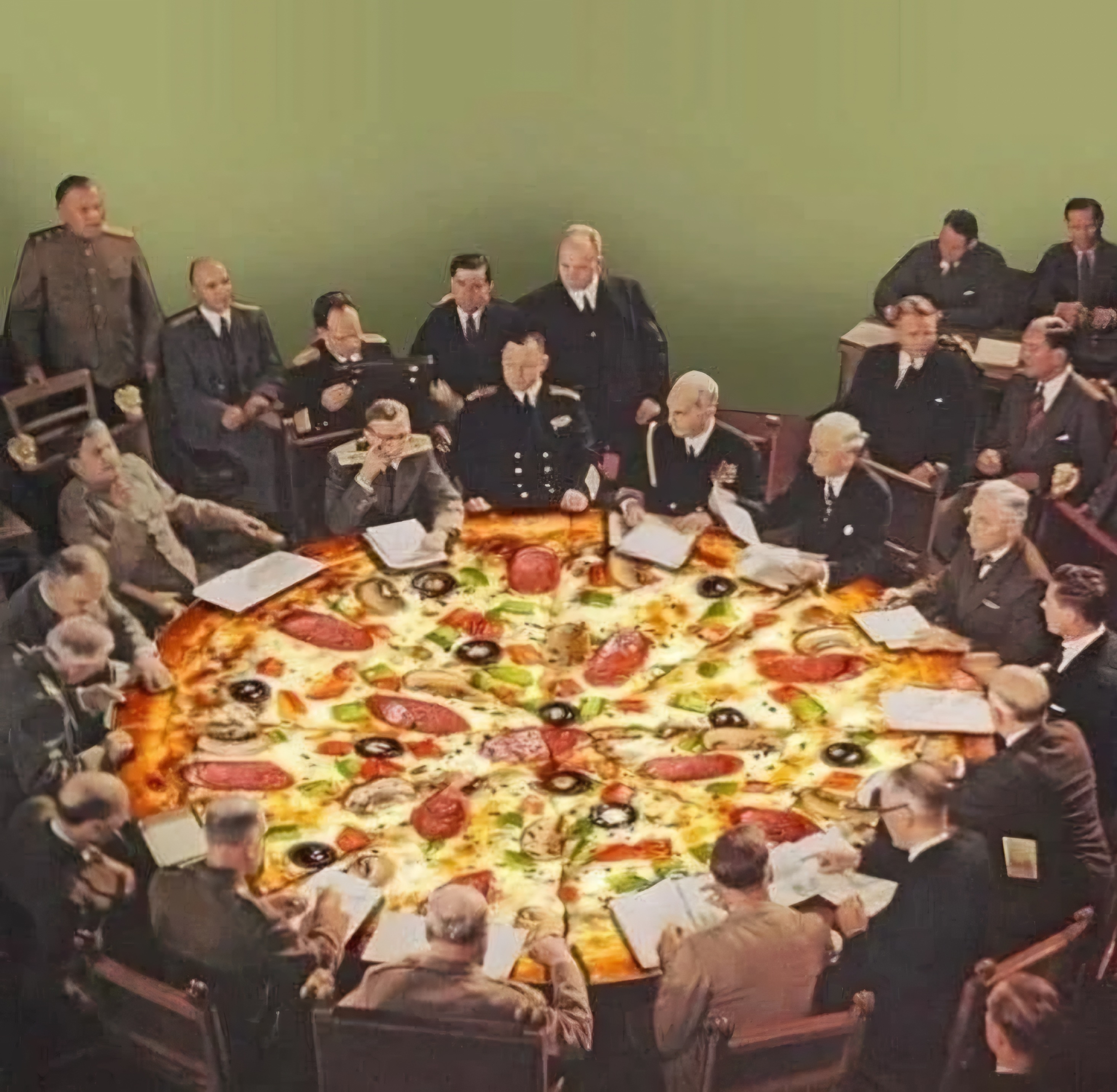 Yalta's Epic Pizza Gathering