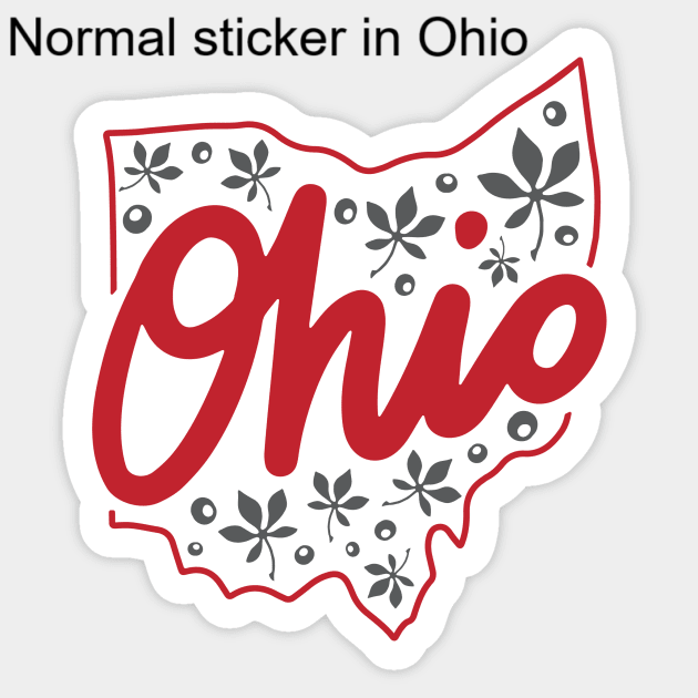 Just Your Average Sticker from Ohio