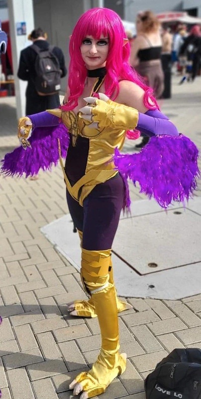Cosplaying as the Cyber Harpie Lady: A Fan's Tribute
