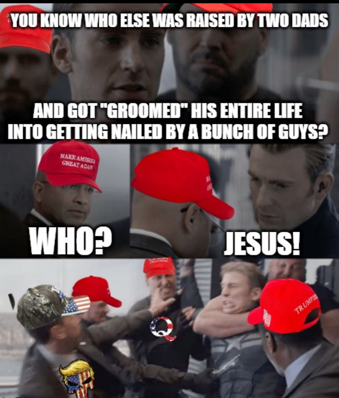 Why are they booing? I’m totally in the right!