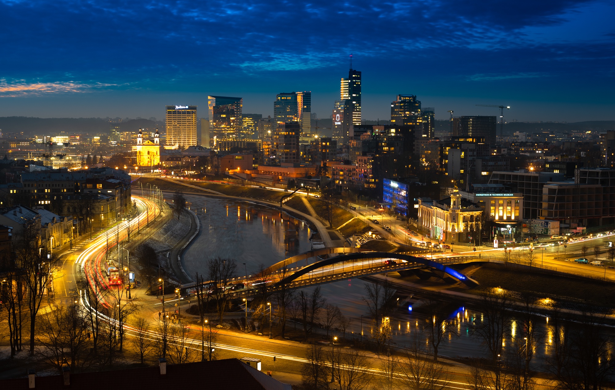 The Enchanting Lights of Vilnius