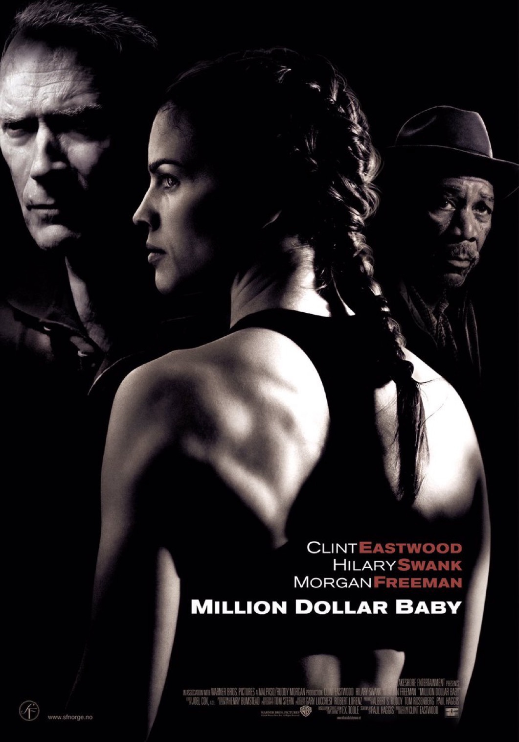 20 Years Since 'Million Dollar Baby' Starring Clint Eastwood, Hilary Swank, and Morgan Freeman Hit Theaters