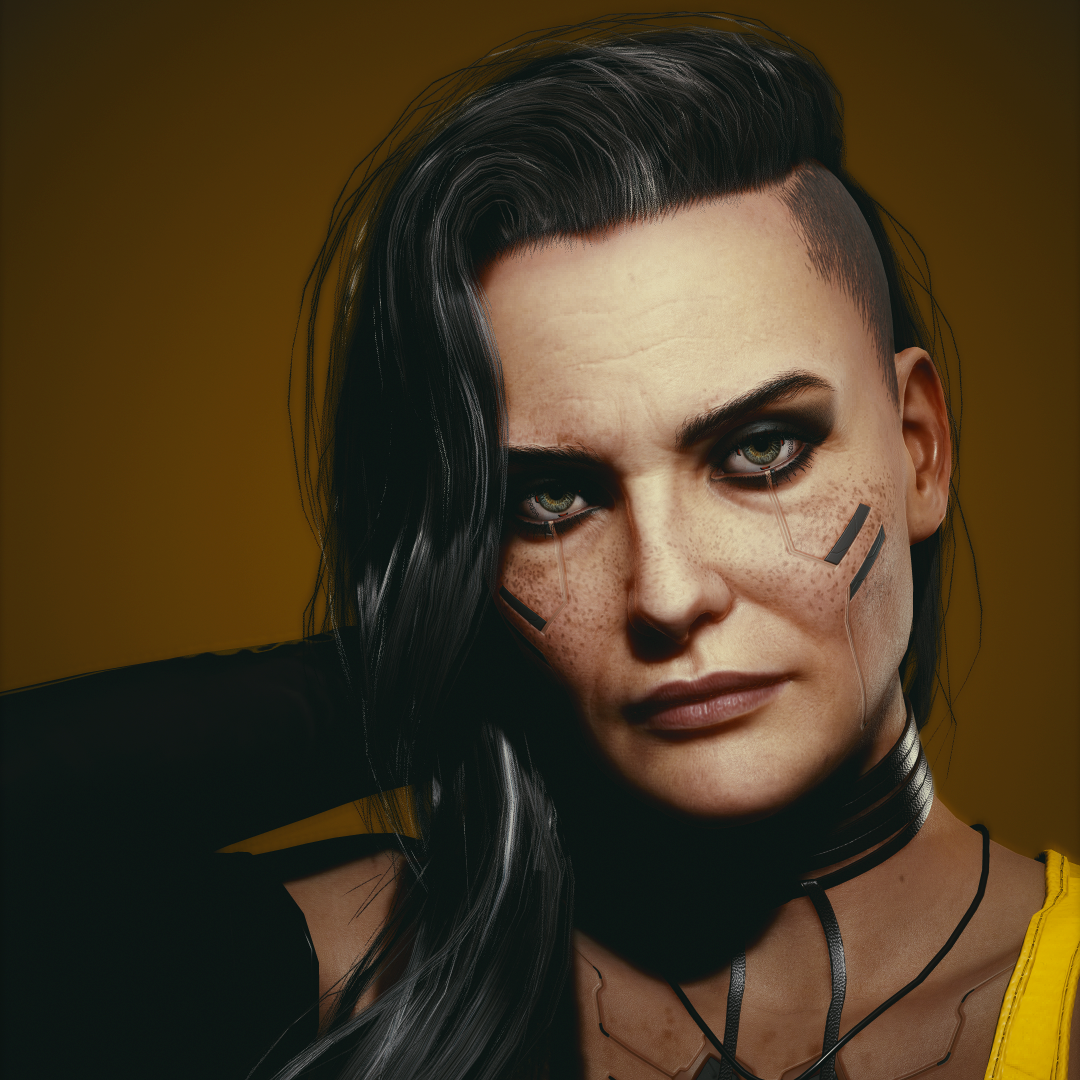 Rogue Amendiares: Stunning Portraits from Cyberpunk 2077