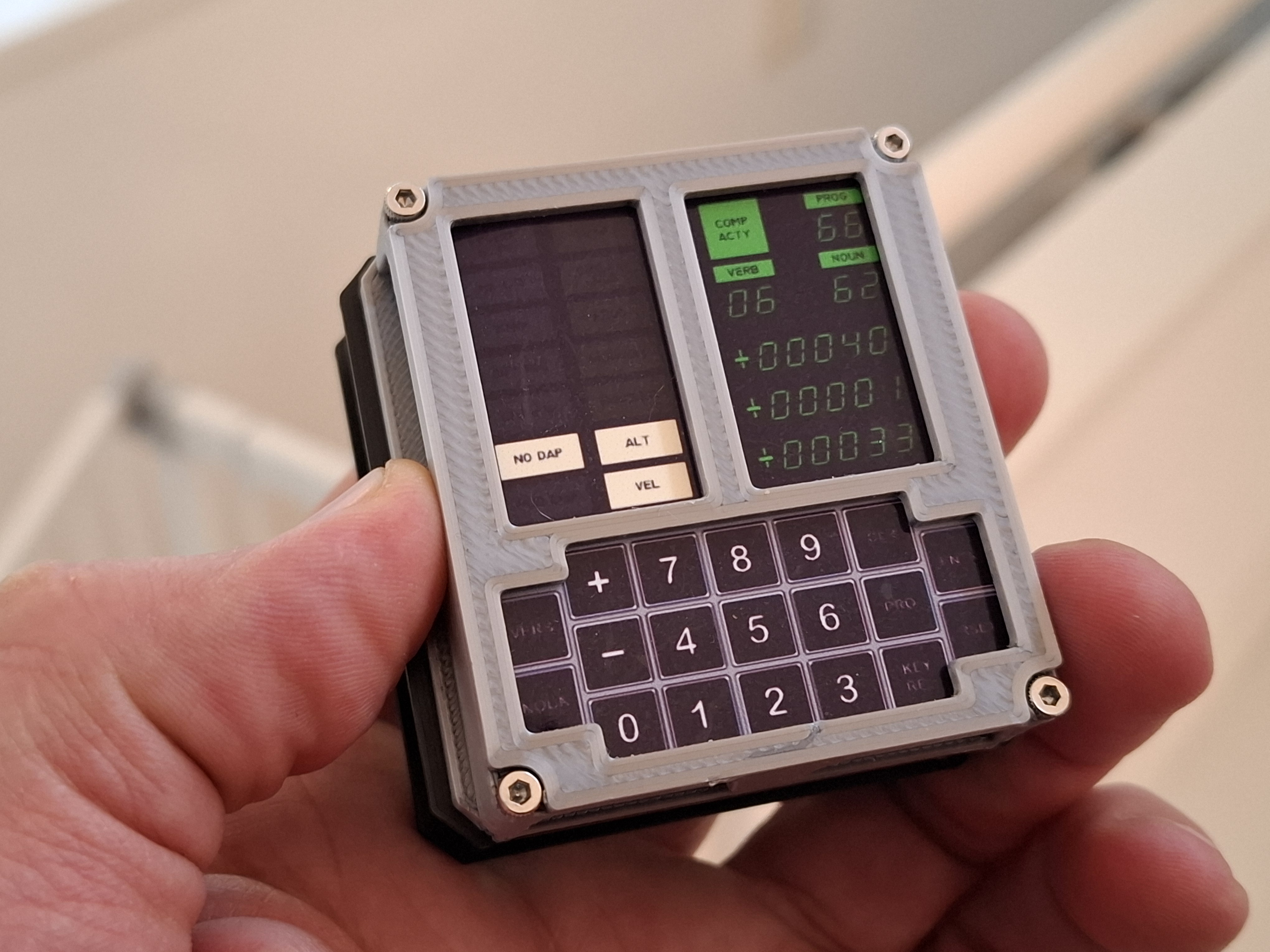 Behold the 3D Printed Apollo Guidance Computer