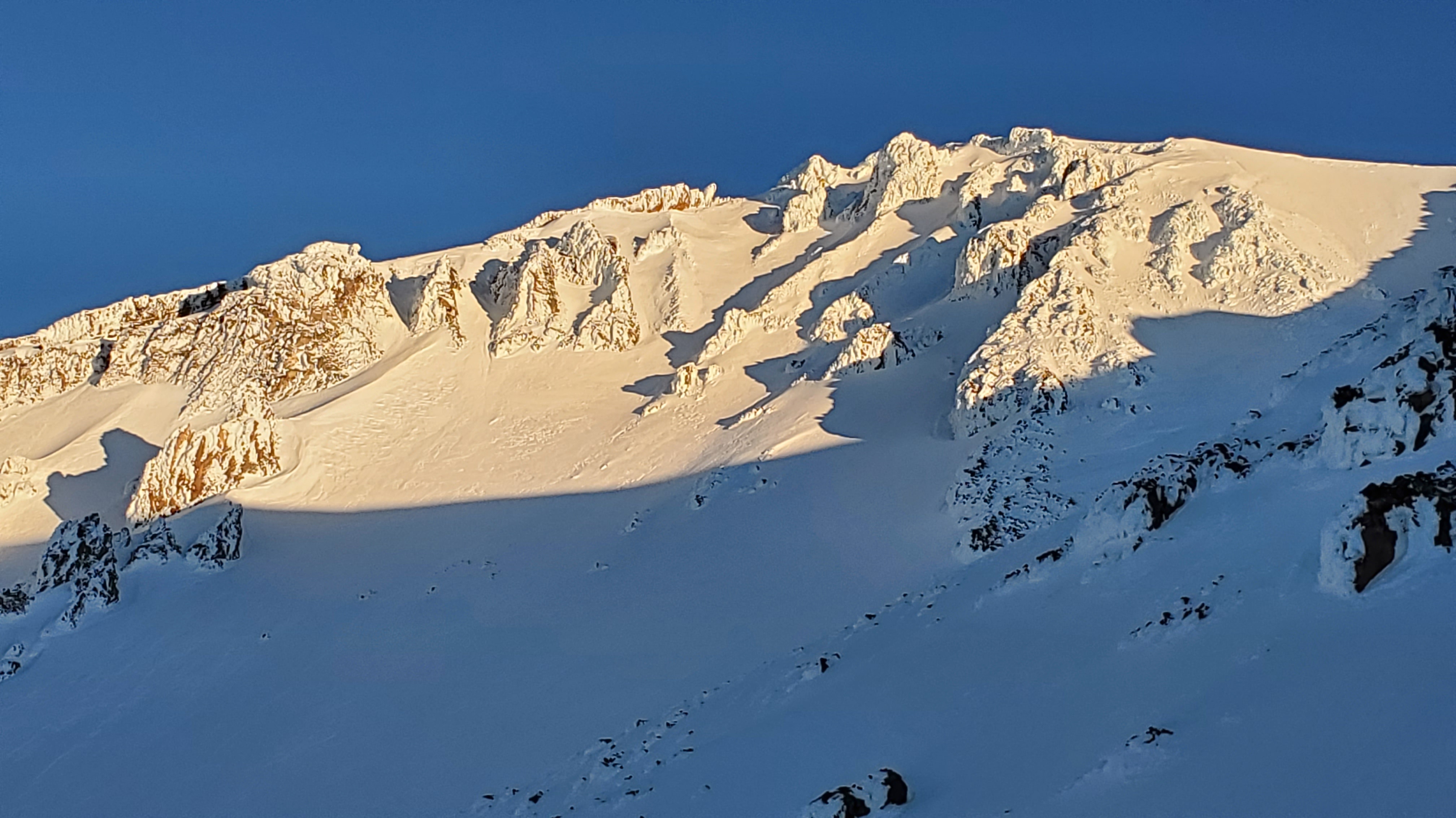 A Glimpse of Mt Shasta, CA on January 14, 2025