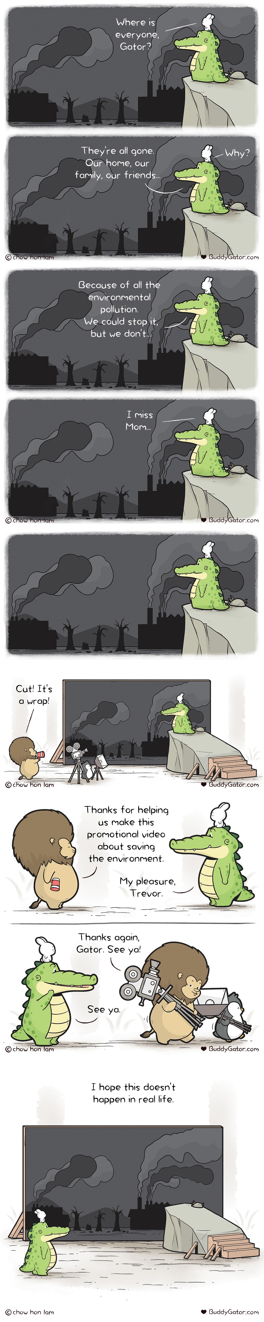 Buddy Gator: A heartfelt message before it's too late.