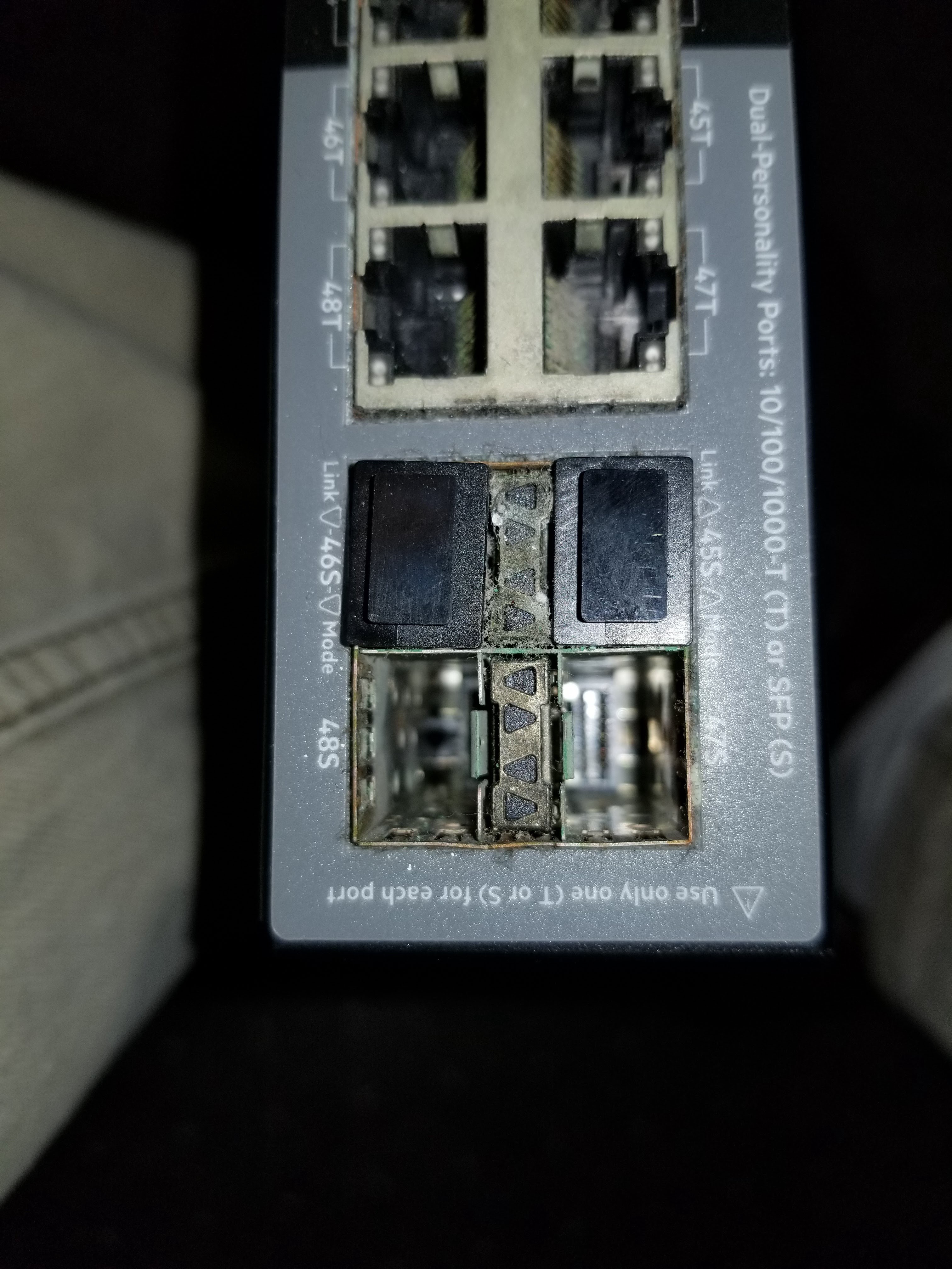 Signs of chemical damage detected