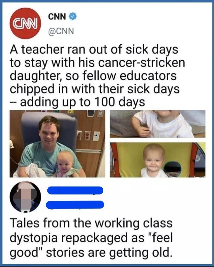 Just another day in our dystopian nightmare...