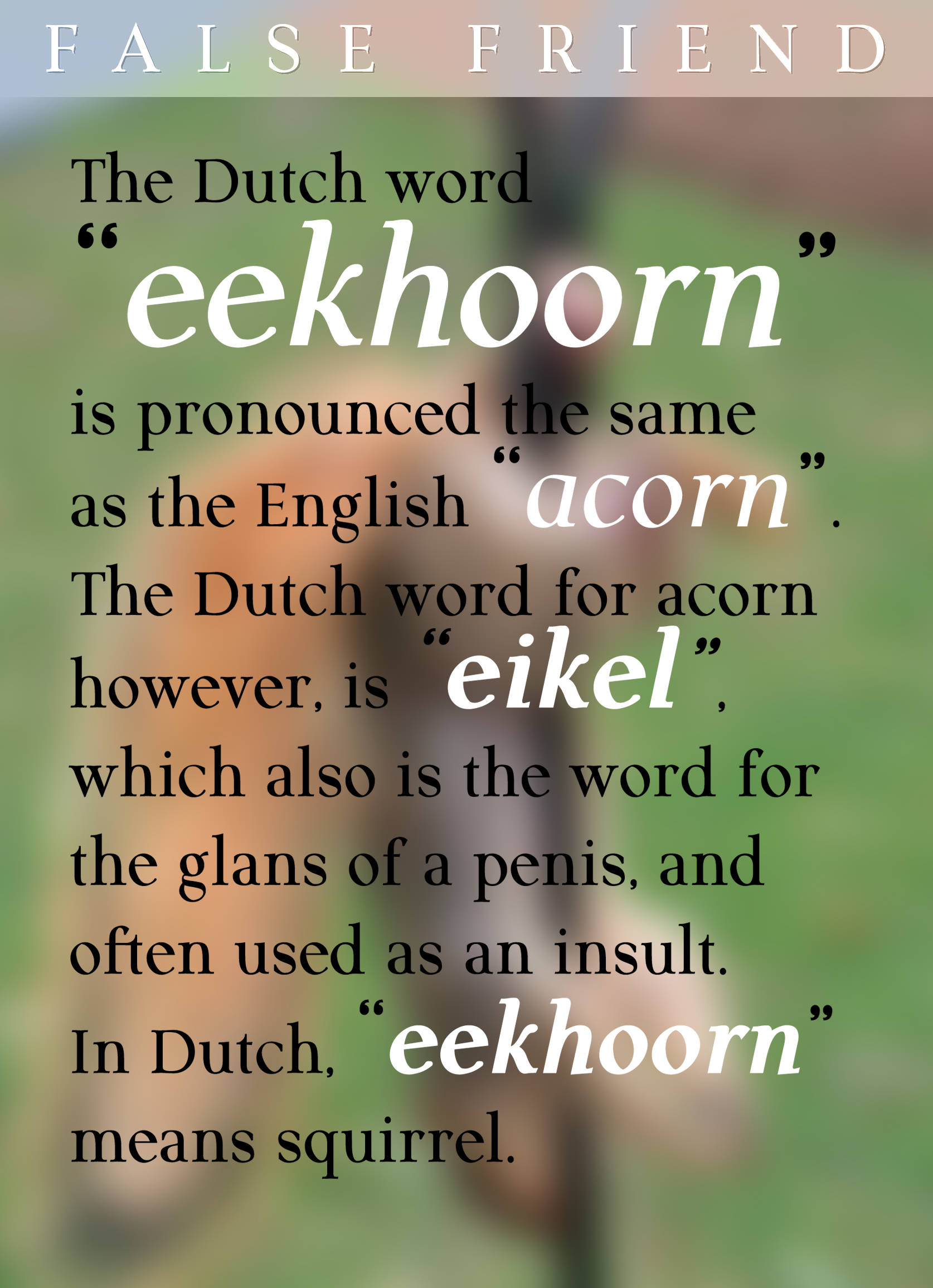 Looks like I'm officially on Team Eikel!