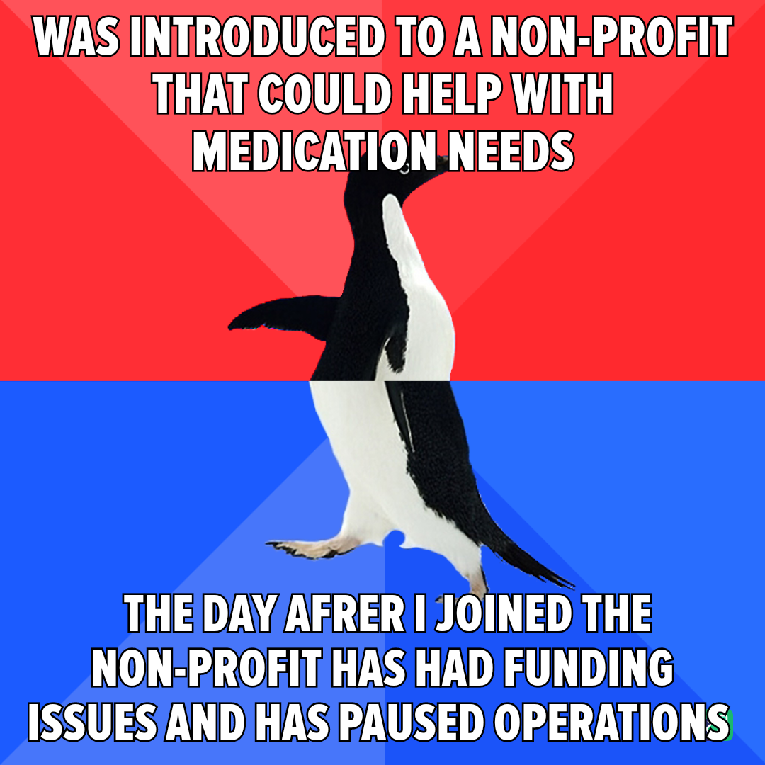 Another wave of bad news and a not-so-great health update.