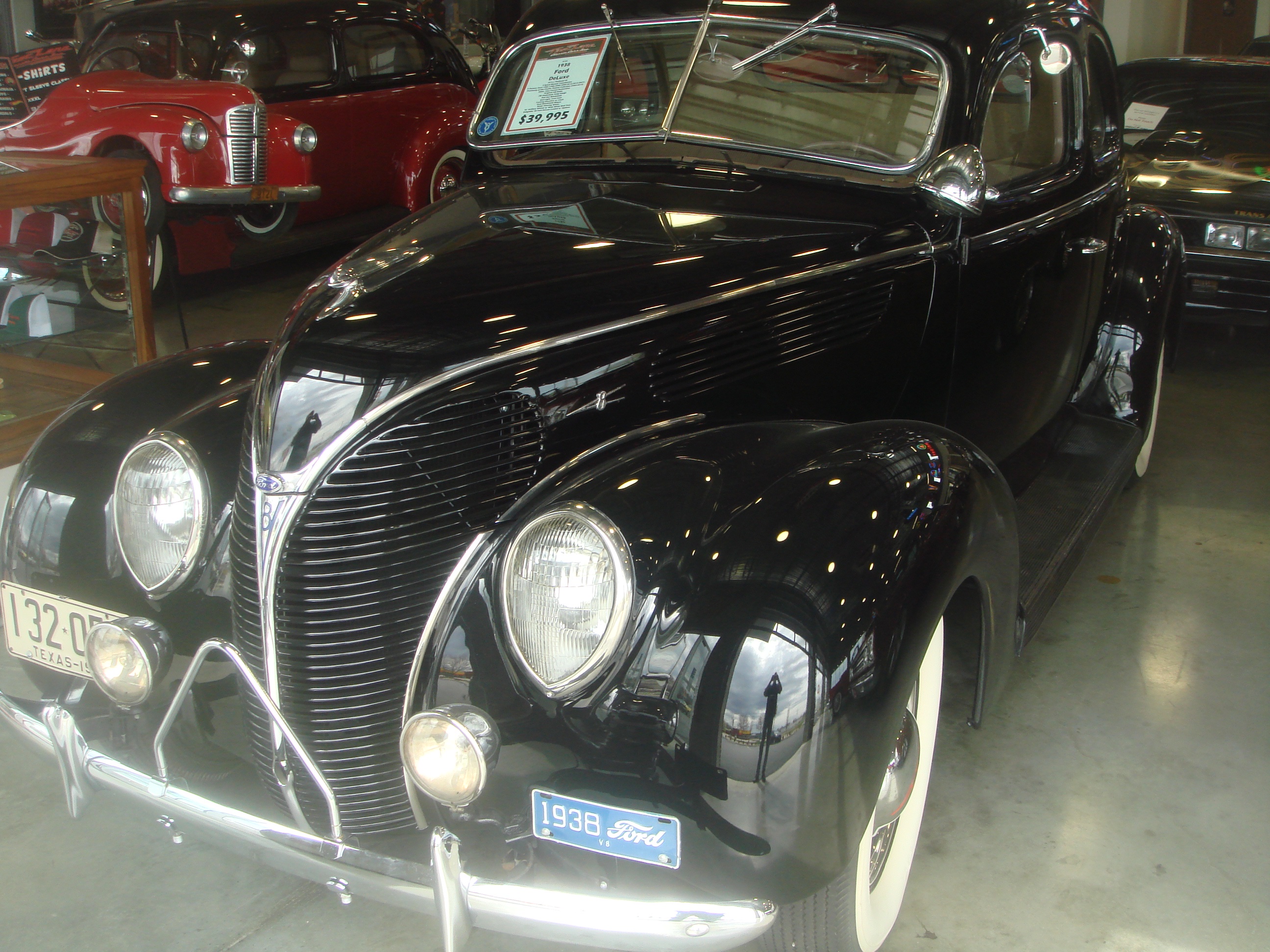 1938 Ford Deluxe Five Window Coupe: A Classic Beauty