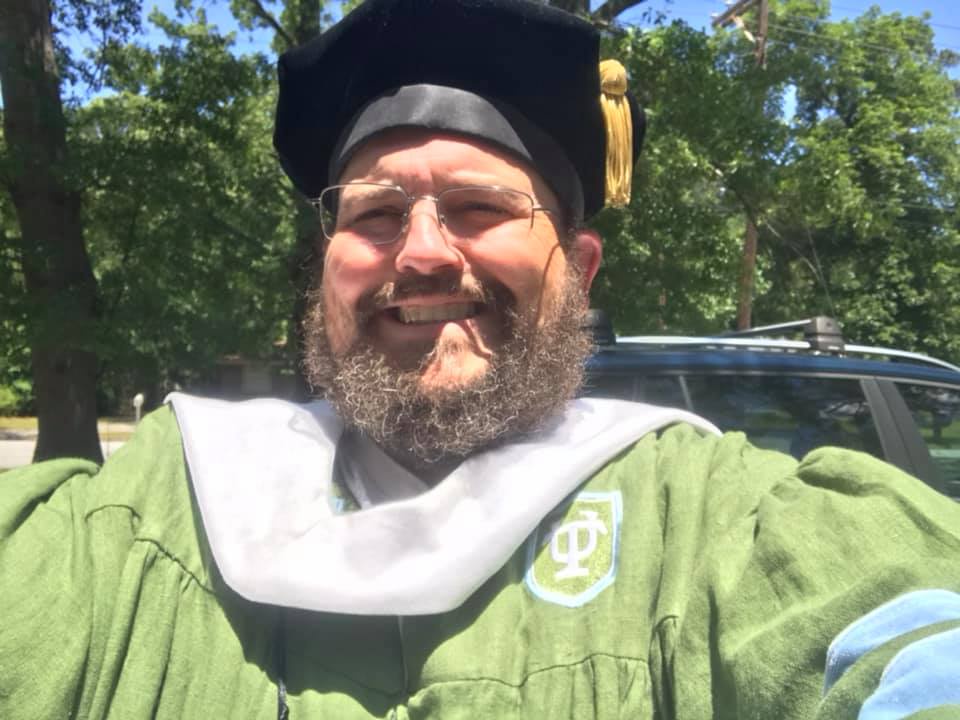 Showcasing My Custom Tulane PhD Robes