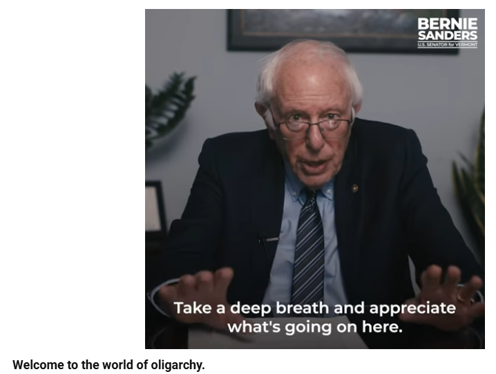 Bernie Sanders and AOC share their thoughts on President Musk's latest controversies
