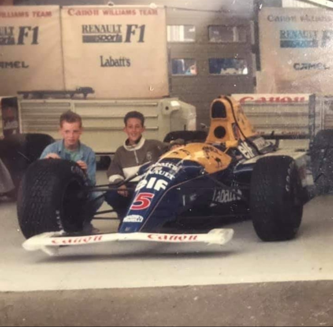 Throwback to My Epic Car Meet Moment with Nigel Mansell's Red 5 in 1992