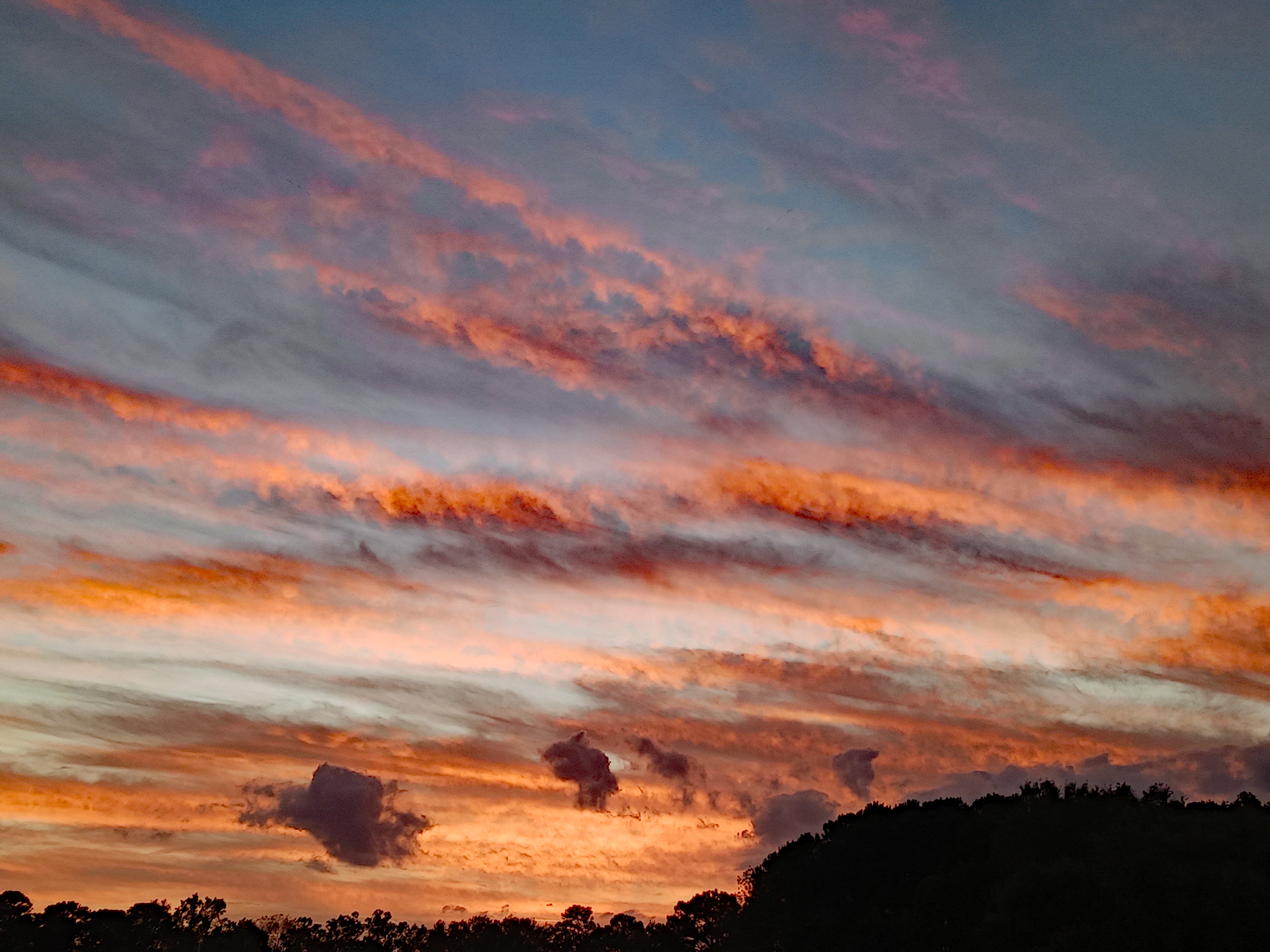 A Beautiful Evening Sky