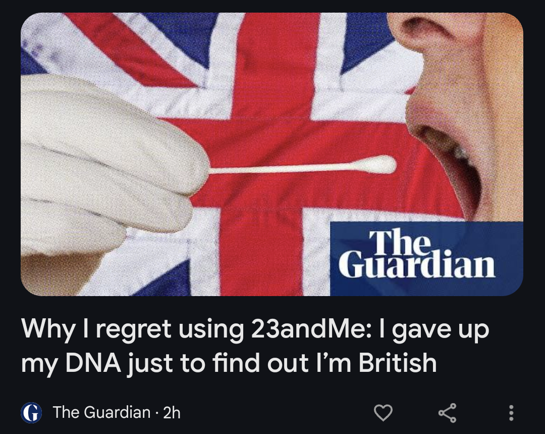 Just a deep sigh