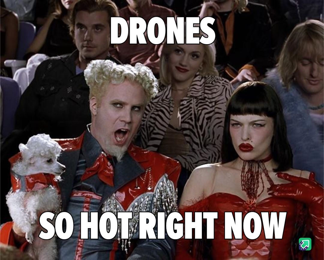 Anyone got some drones to spare?