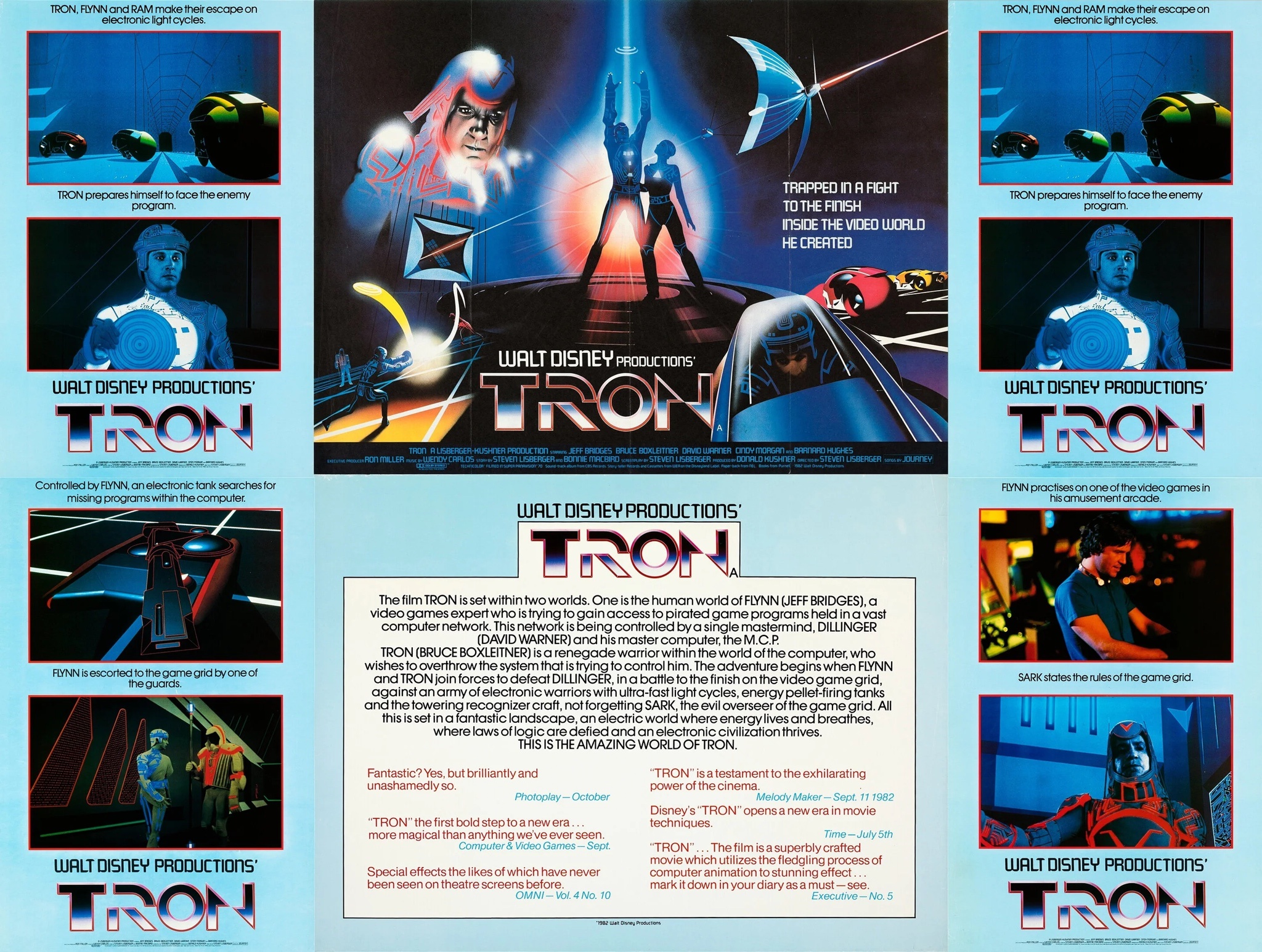 Tron Promo Materials and Exclusive Bonus Images