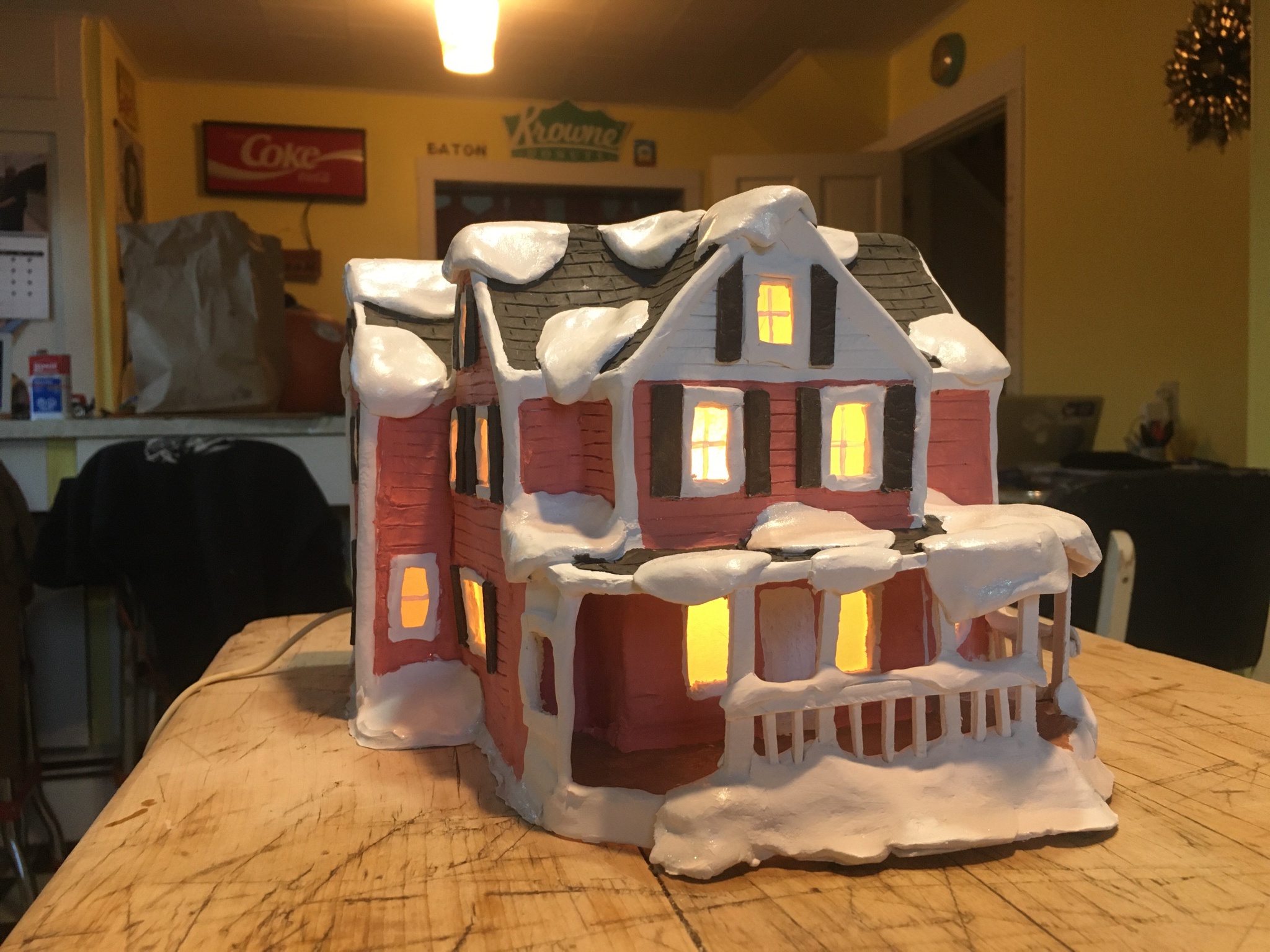 Another Custom Christmas House Completed and Ready for Delivery!
