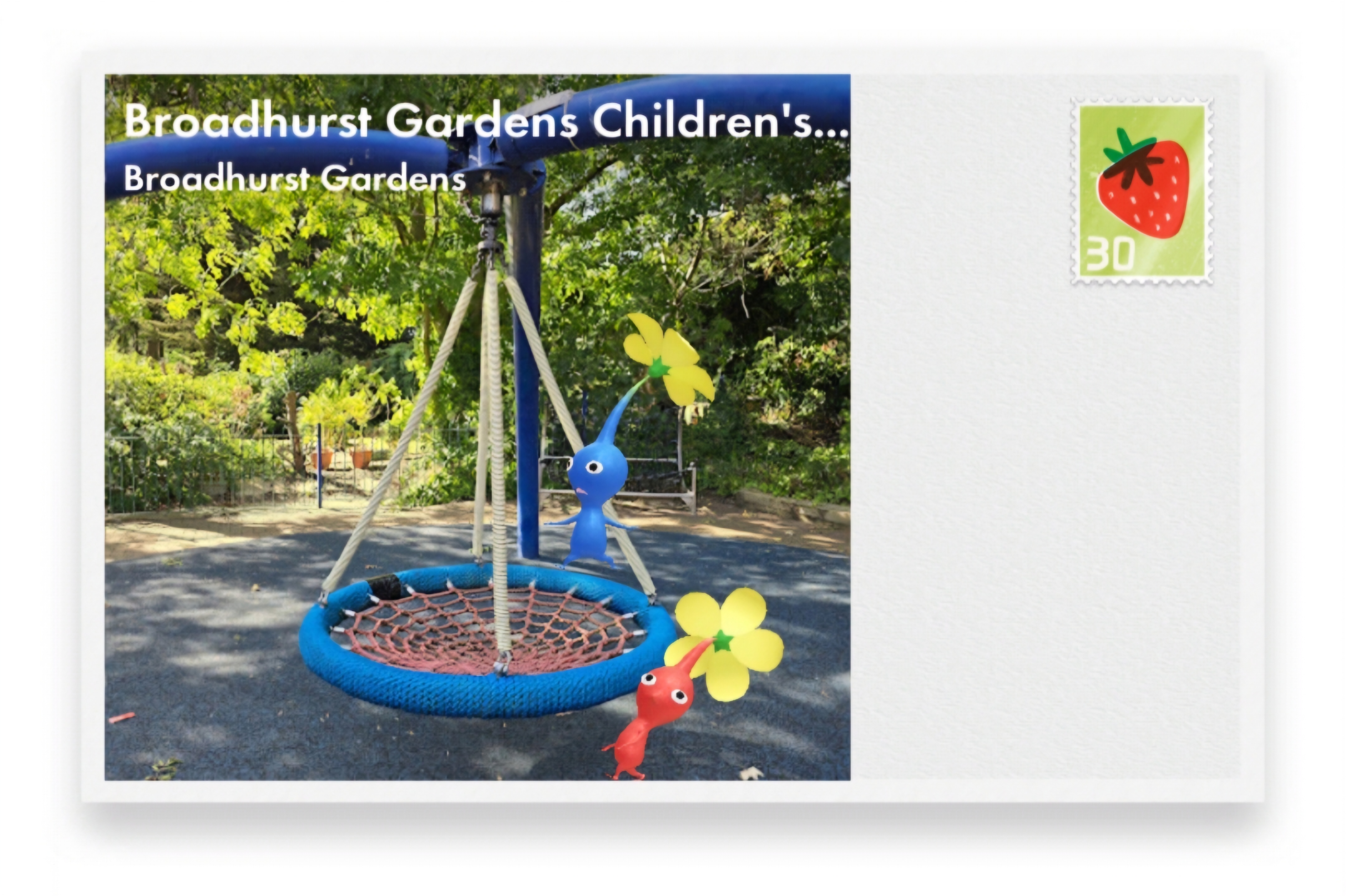 My Favorite Pikmin Bloom Postcards