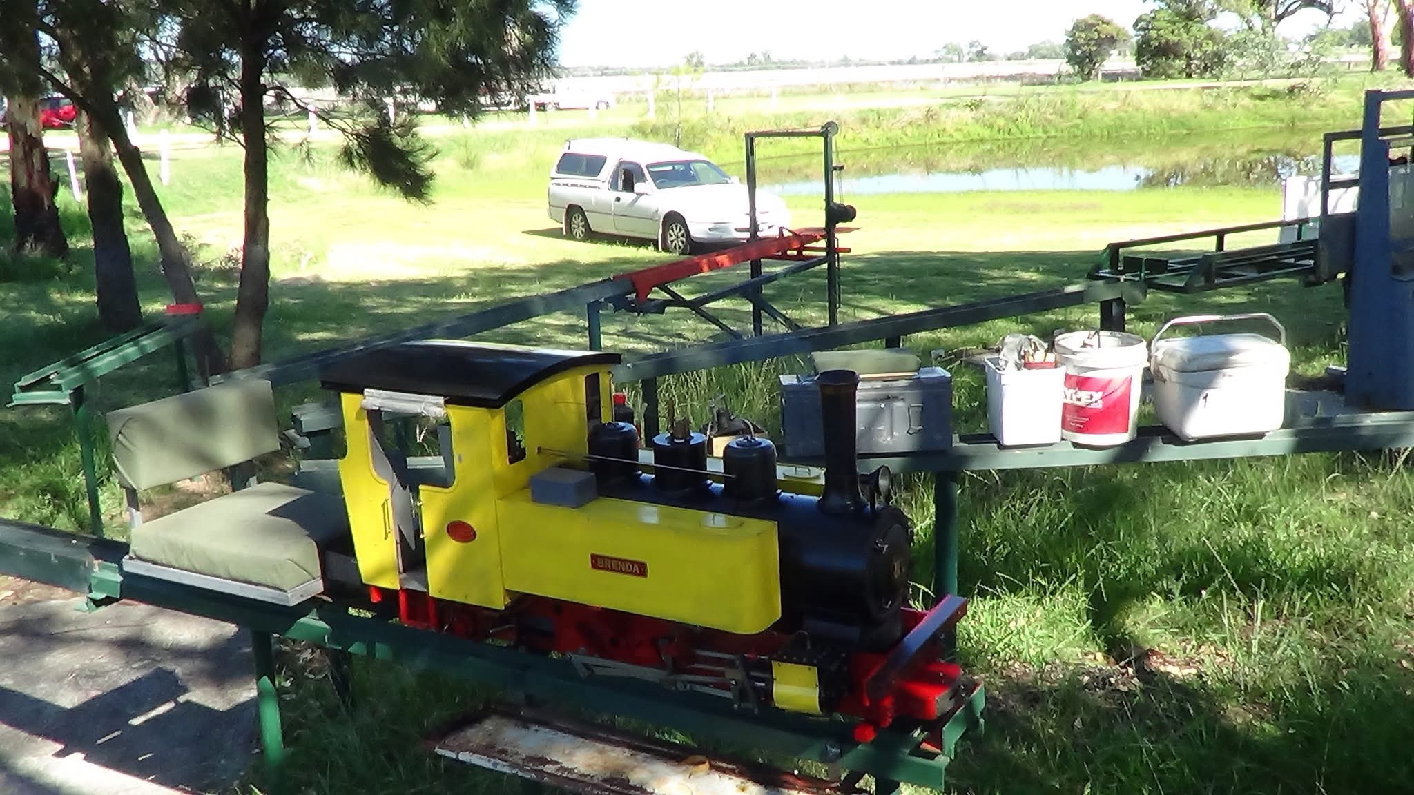 Meet Beautiful Brenda: The 5-Inch Gauge Steam Locomotive