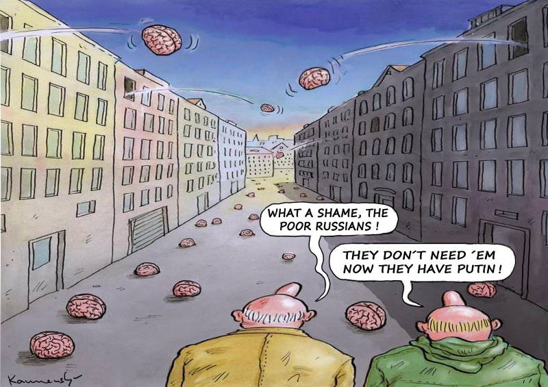A Caricature of Putin: The Satirical Take