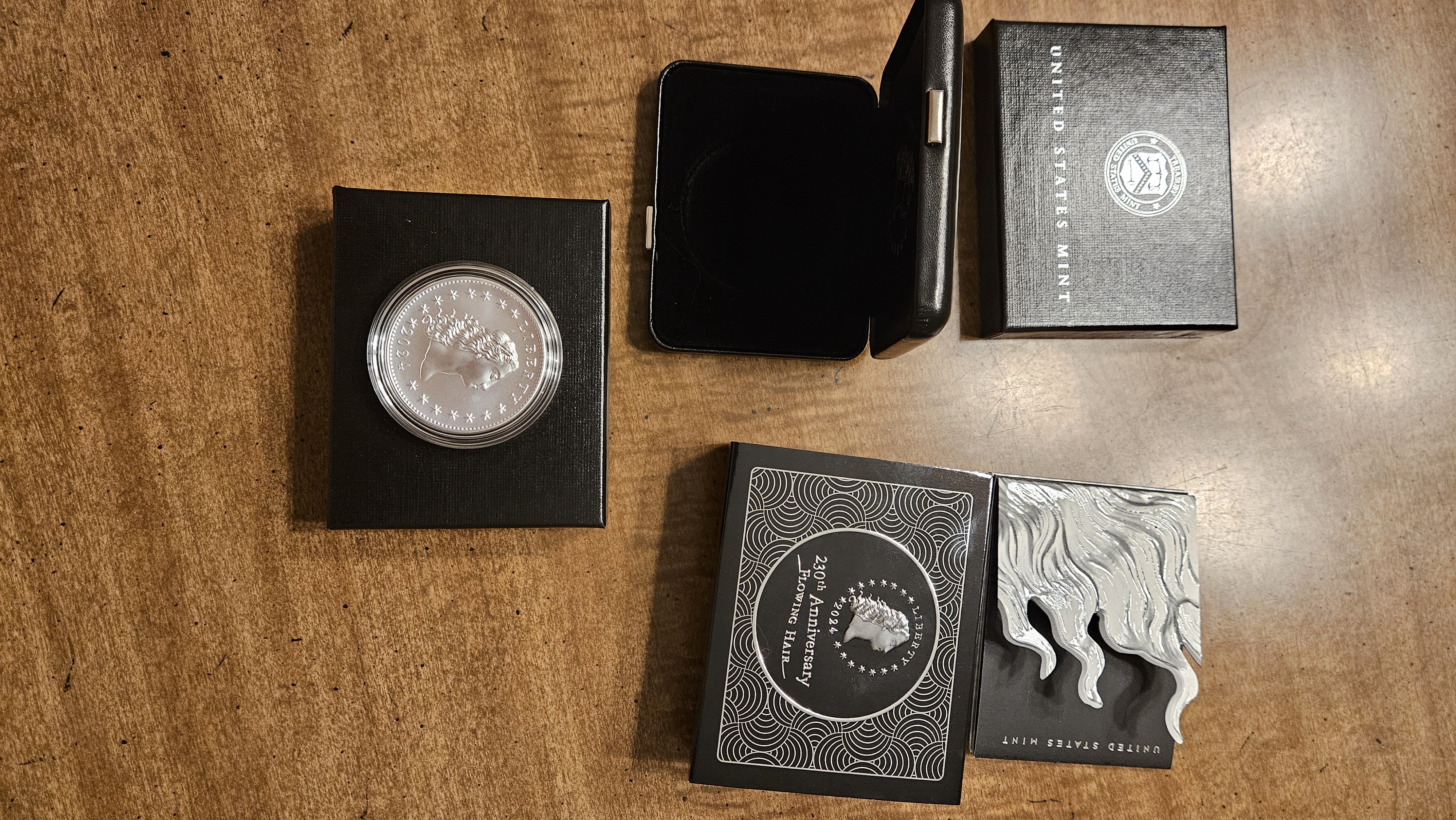 The Medal of Flowing Hair
