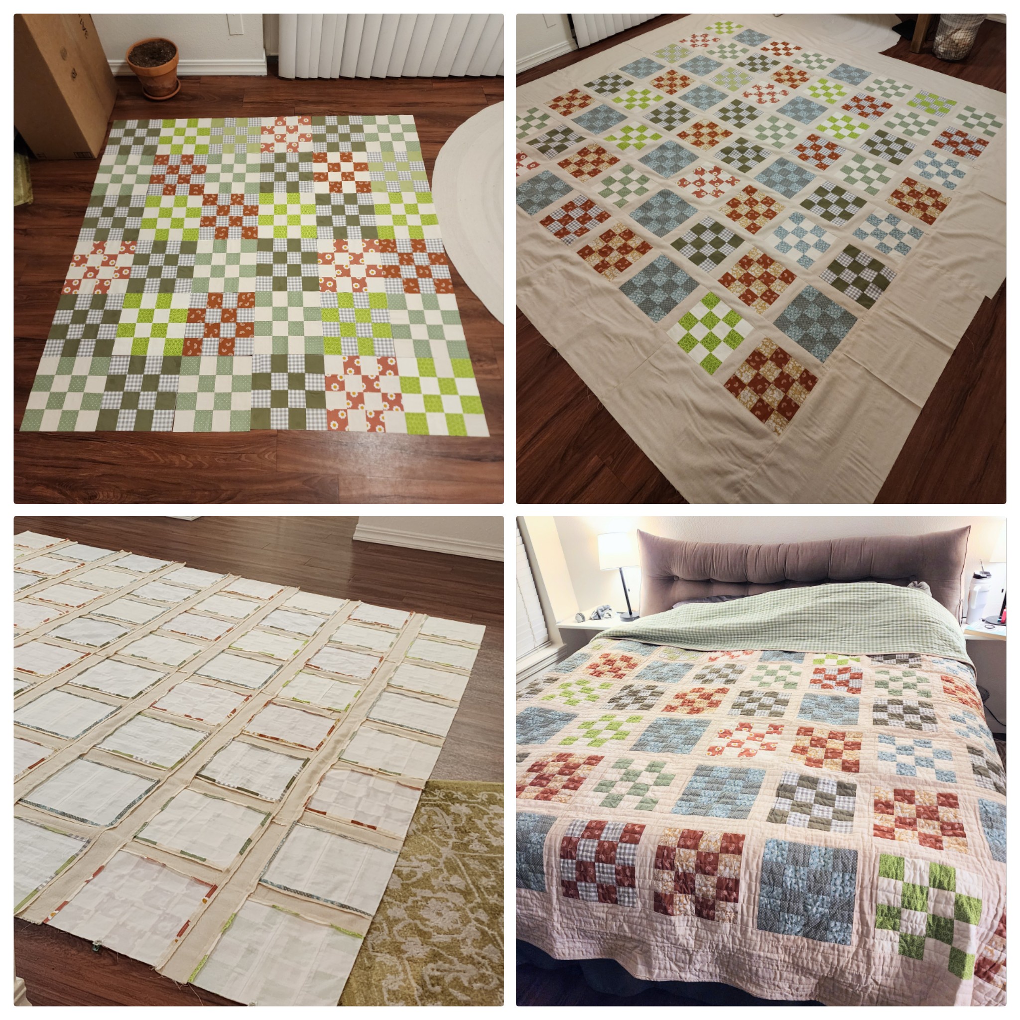 Crafted a Cozy Quilt for Our Bed