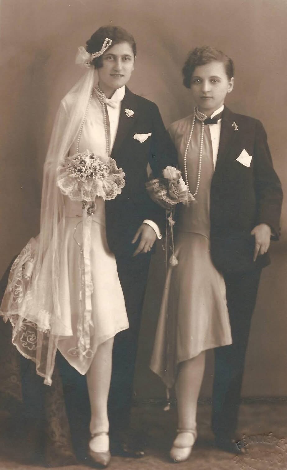 A Timeless Wedding Photograph from Budapest, 1920