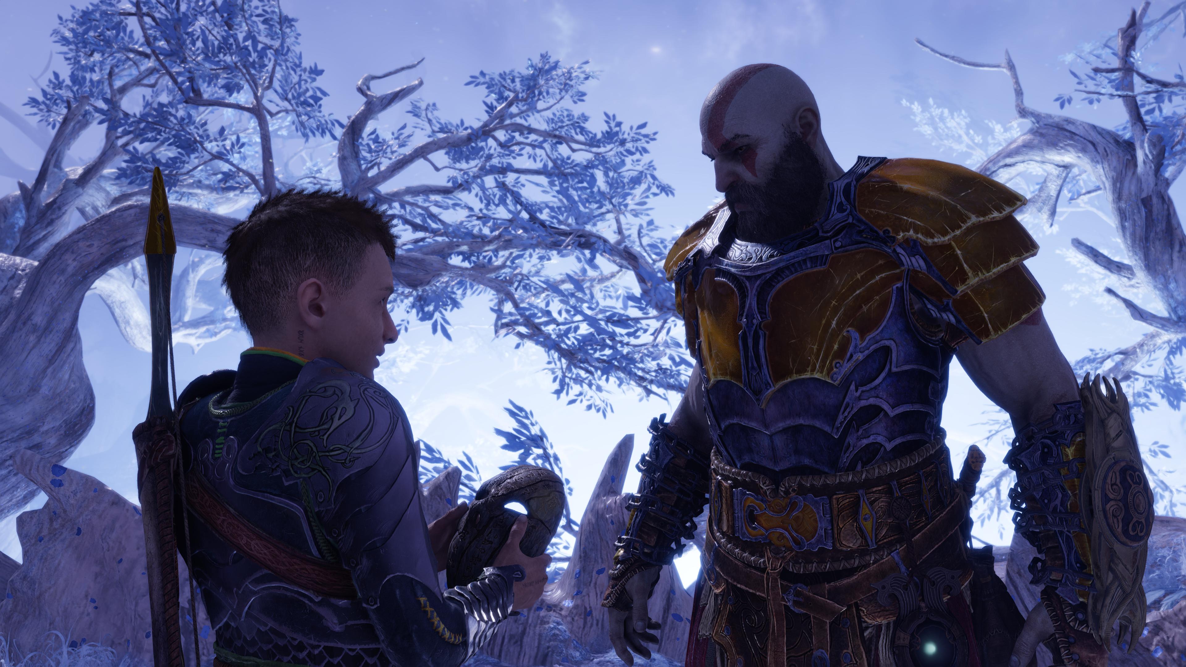 Unveiling the Mask: God of War Ragnarók in Stunning Images #16