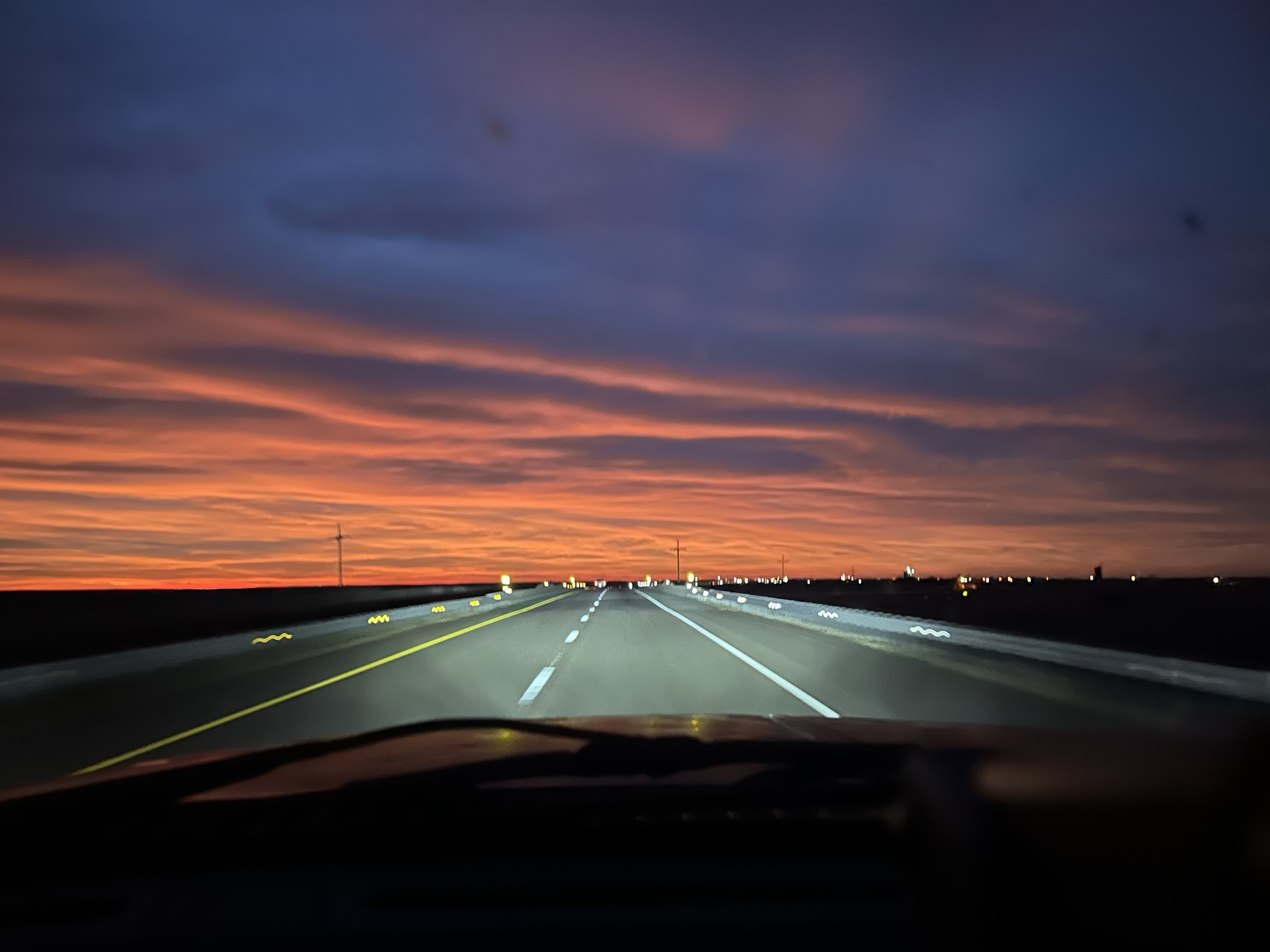 Breathtaking Sunset Over Western Kansas