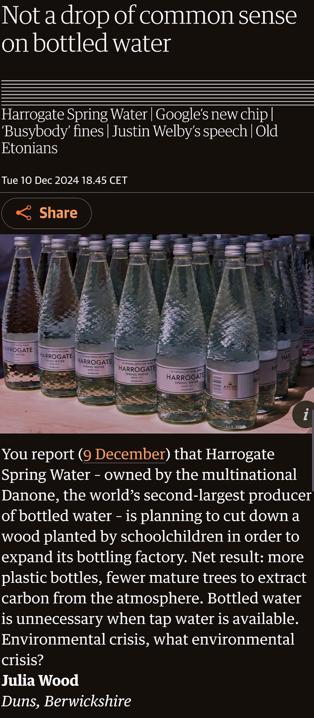 Just a Bottle