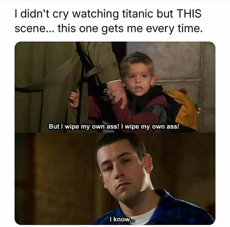 I’d go to any lengths to ensure this kid never feels sadness